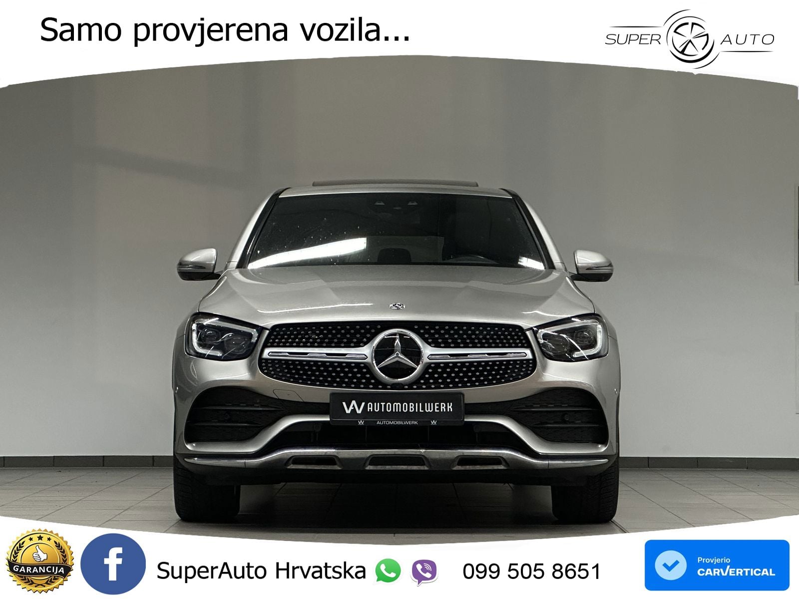 Mercedes GLC Coupe 400d (330 KS) 4MATIC 9G-TRONIC AMG ZRAČNI+ACC+GR SJED+KAM
