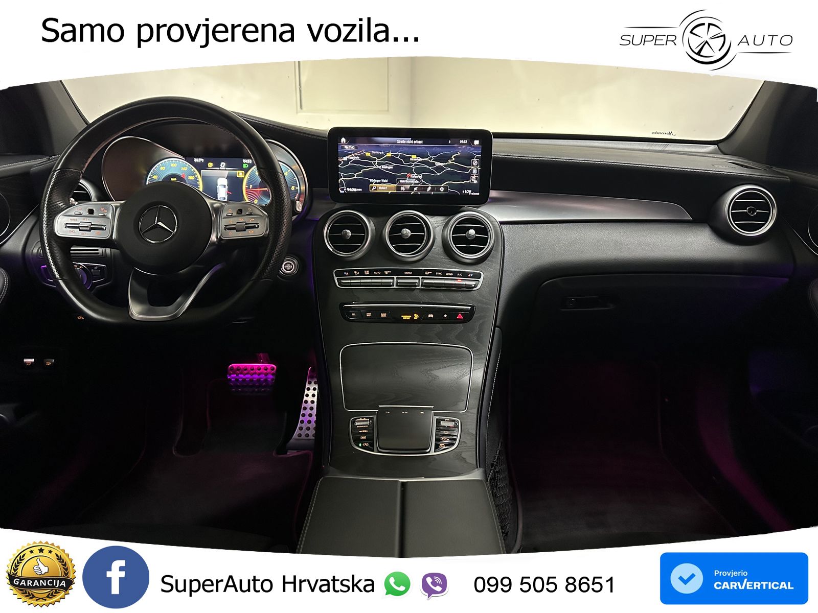 Mercedes GLC Coupe 400d (330 KS) 4MATIC 9G-TRONIC AMG ZRAČNI+ACC+GR SJED+KAM
