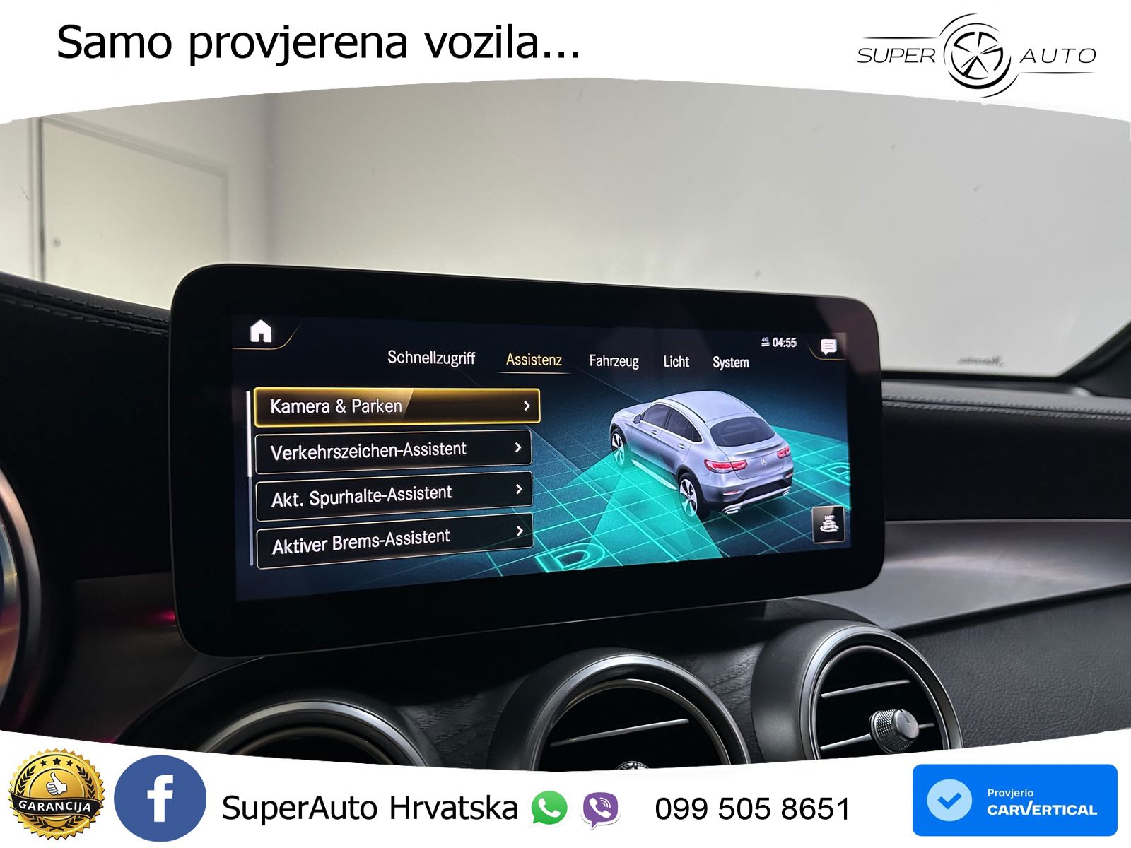 Mercedes GLC Coupe 400d (330 KS) 4MATIC 9G-TRONIC AMG ZRAČNI+ACC+GR SJED+KAM