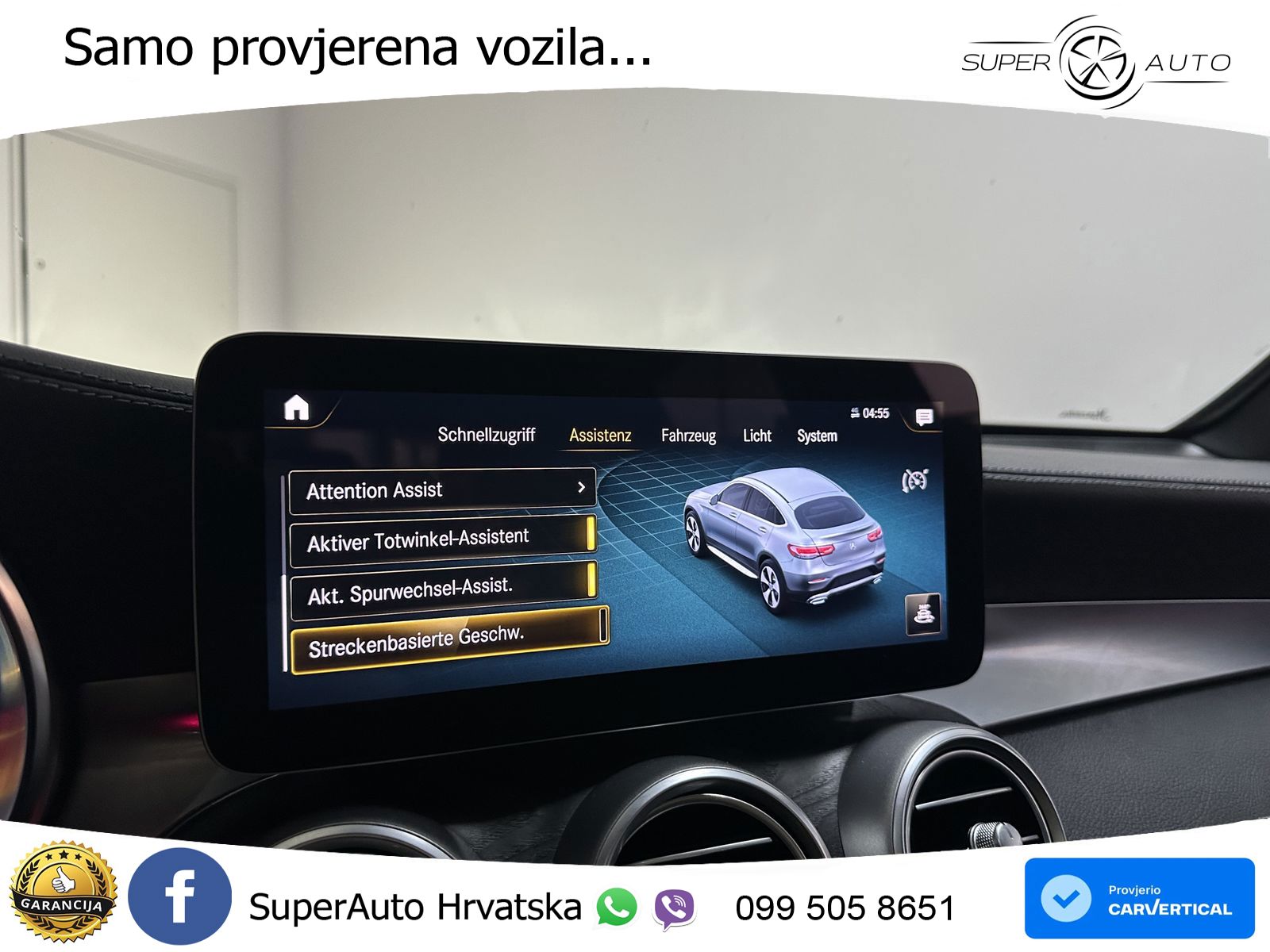 Mercedes GLC Coupe 400d (330 KS) 4MATIC 9G-TRONIC AMG ZRAČNI+ACC+GR SJED+KAM