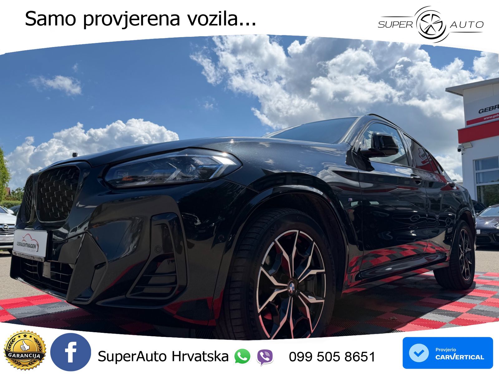 BMW X4 20d (190 KS) xDrive Steptronic M Sport LED+GR SJED+ACC