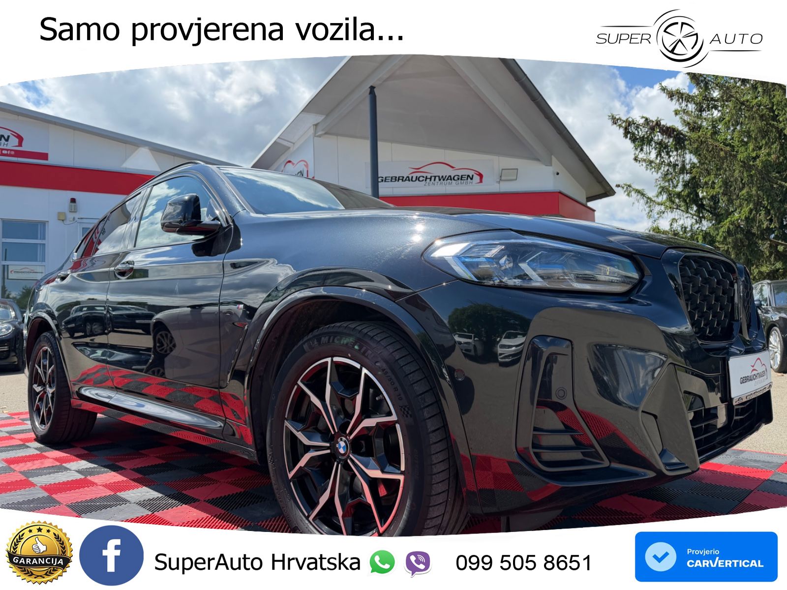 BMW X4 20d (190 KS) xDrive Steptronic M Sport LED+GR SJED+ACC