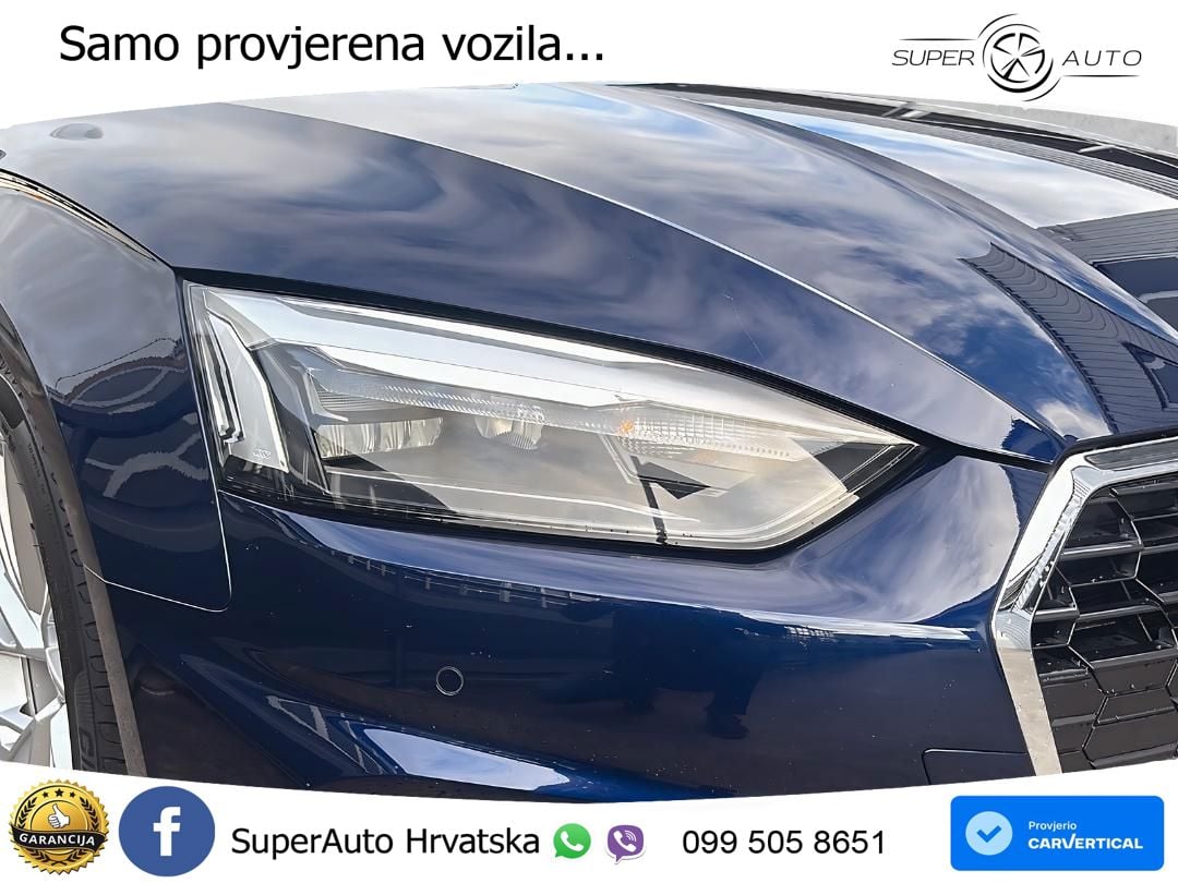 Audi A5 Sportback 40 TDI (204 KS) S tronic advanced