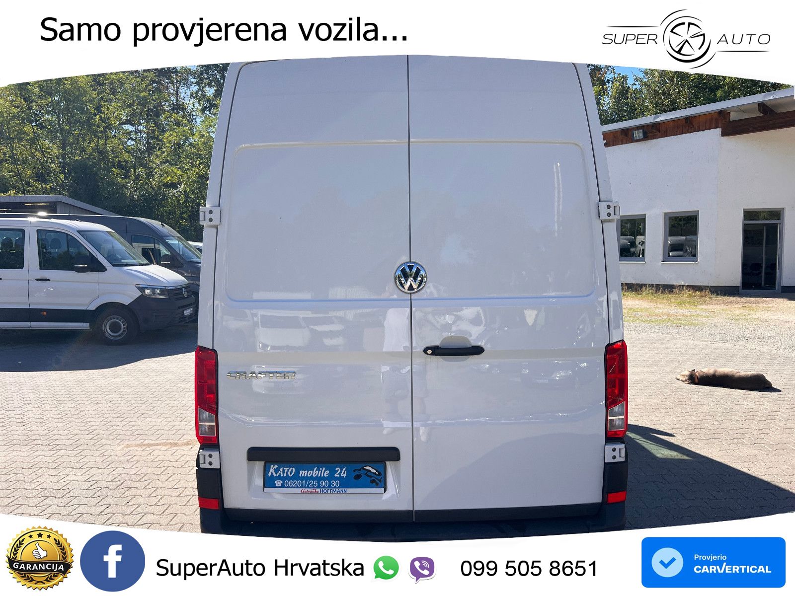 Volkswagen Crafter Kasten 35 mittellang Hochdach FWD EcoPro 102 KS