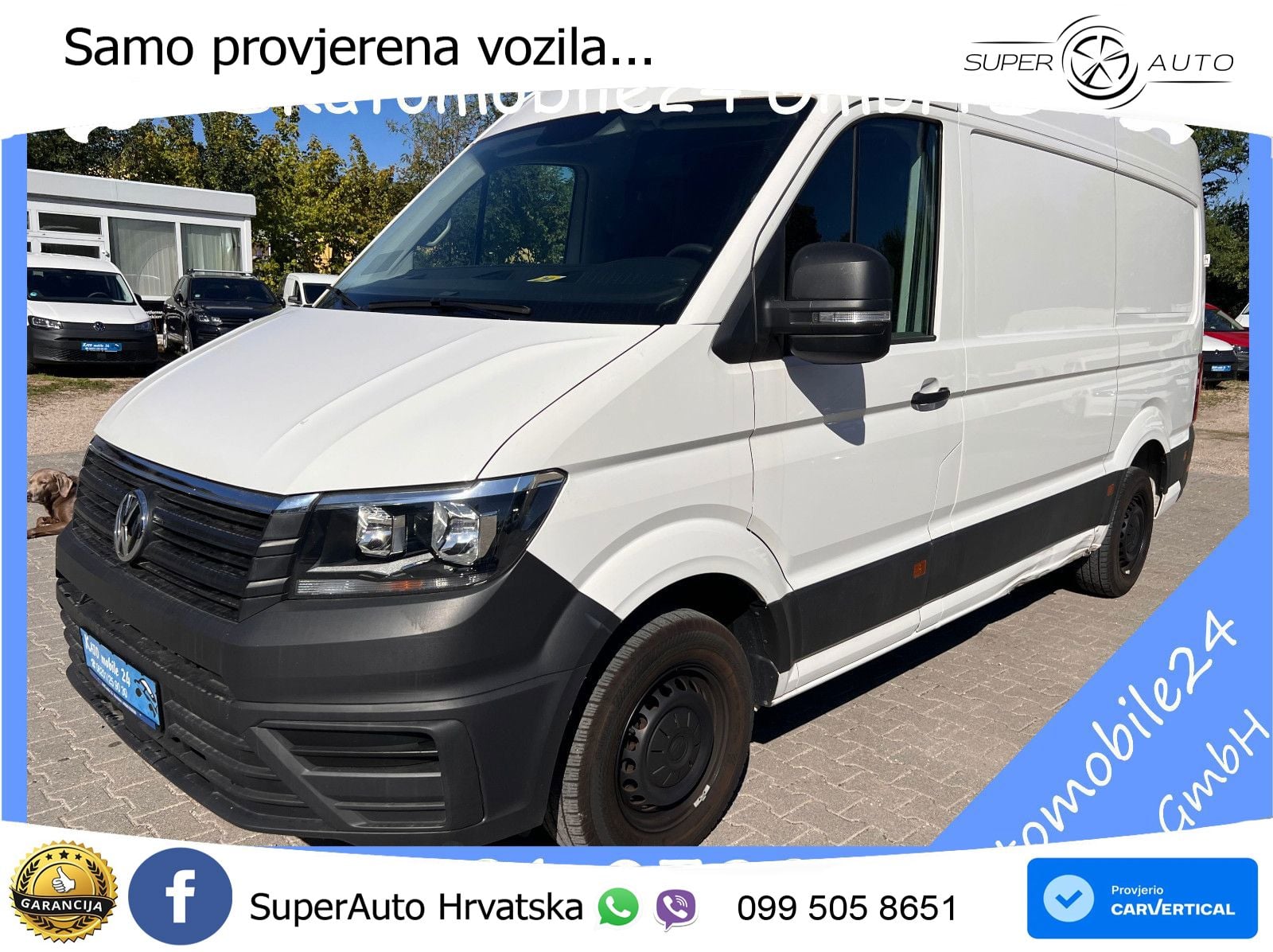 Volkswagen Crafter Kasten 35 mittellang Hochdach FWD EcoPro 102 KS