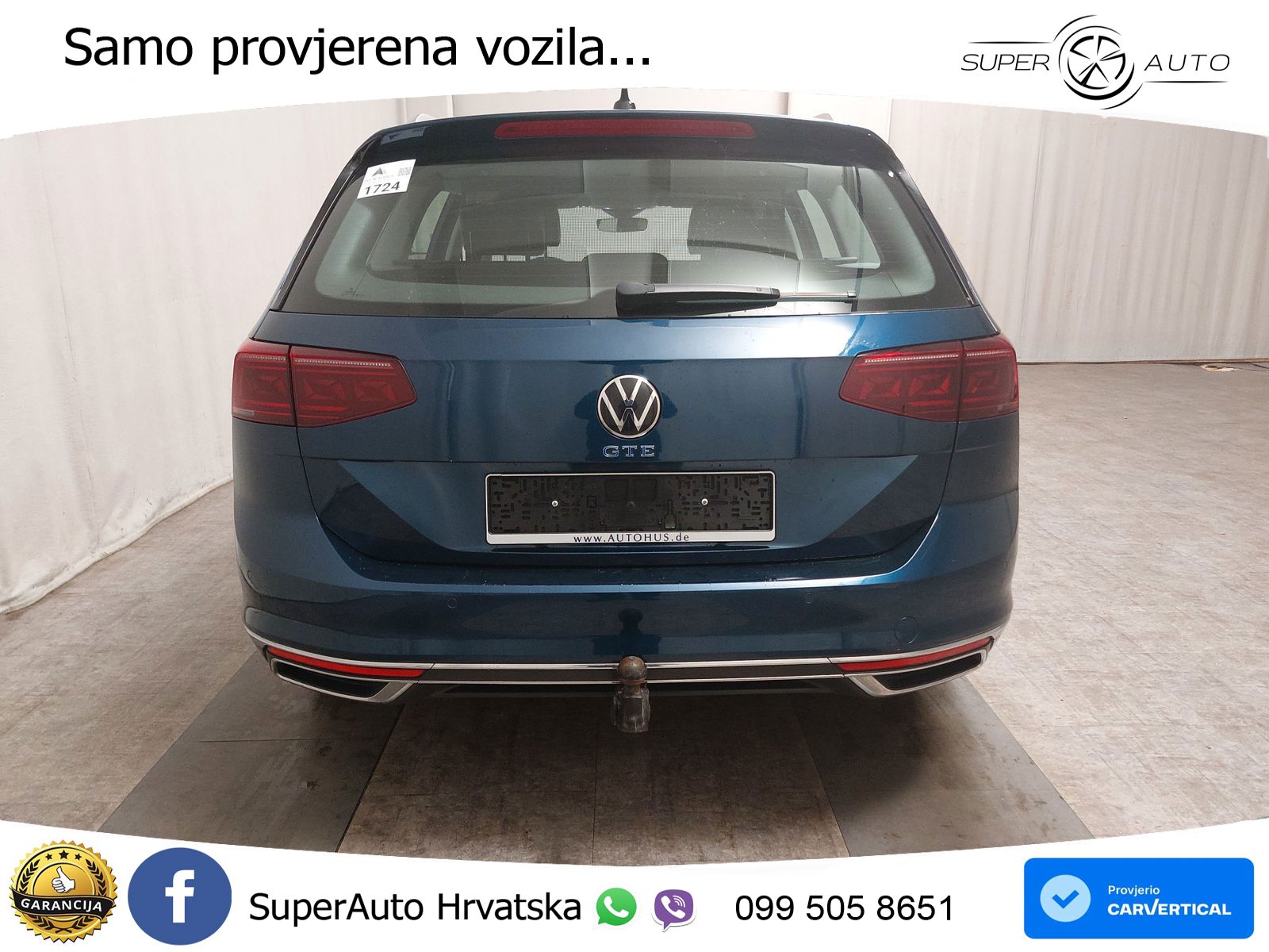 Volkswagen Passat Variant GTE 1.4 TSI (218 KS) DSG LED+GR SJED+ACC