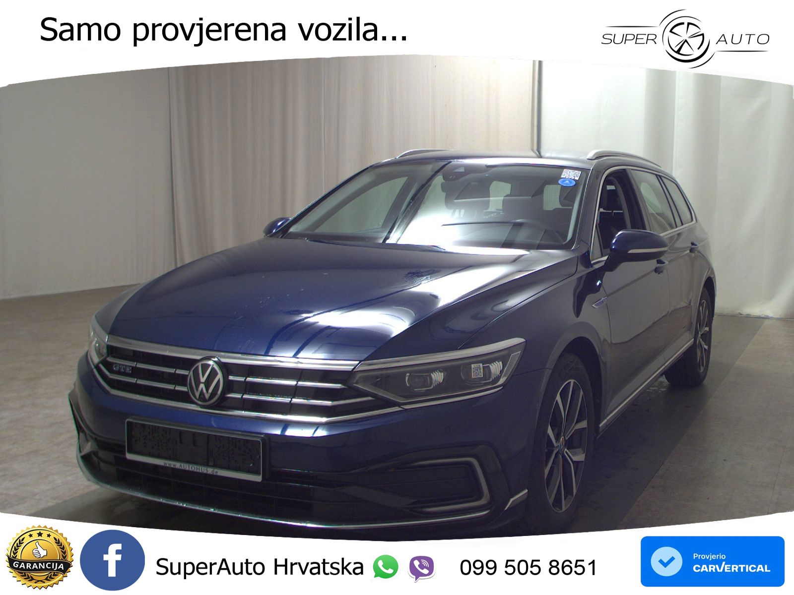 Volkswagen Passat Variant GTE 1.4 TSI (218 KS) DSG LED+GR SJED+ACC