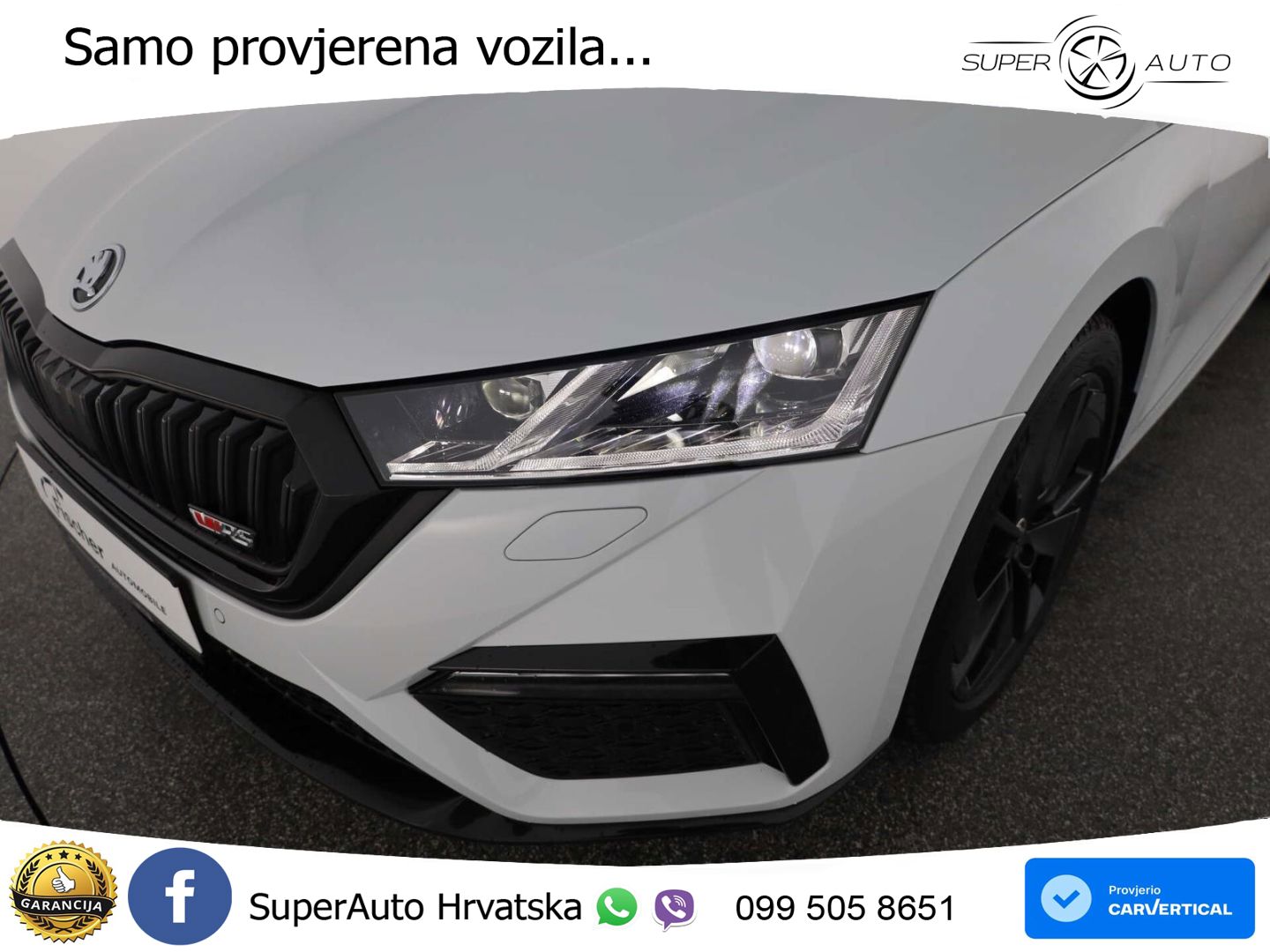 Škoda Octavia Combi RS 2.0 TDI (200 KS) DSG LED+GR SJED+ACC