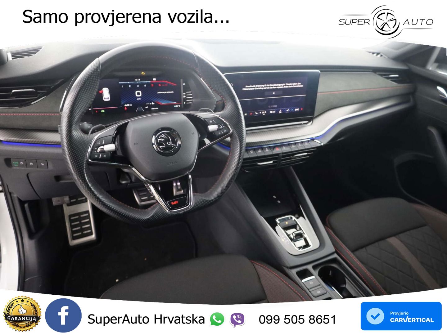 Škoda Octavia Combi RS 2.0 TDI (200 KS) DSG LED+GR SJED+ACC