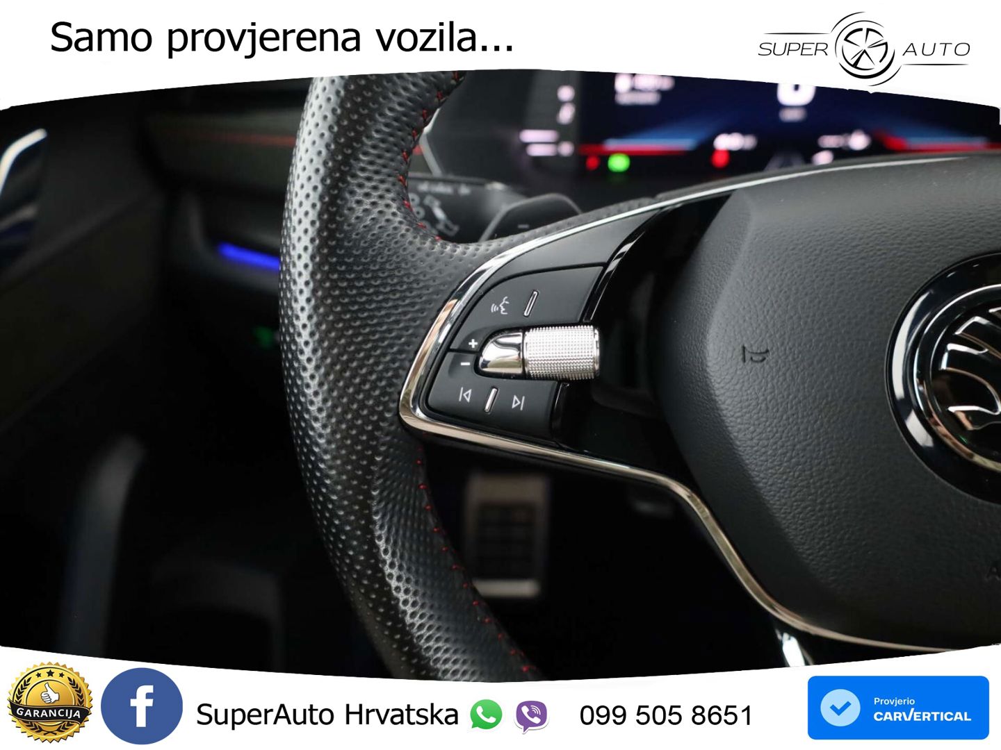 Škoda Octavia Combi RS 2.0 TDI (200 KS) DSG LED+GR SJED+ACC