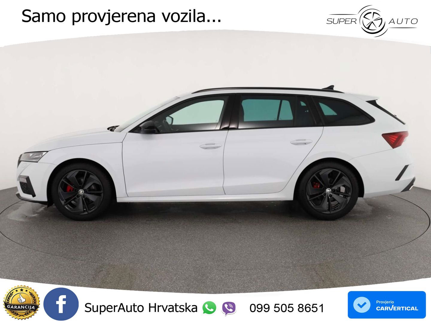 Škoda Octavia Combi RS 2.0 TDI (200 KS) DSG LED+GR SJED+ACC