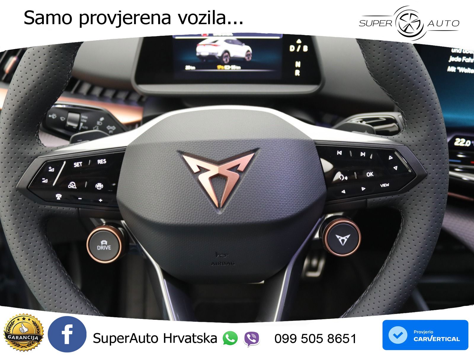 Cupra Tavascan 82 kWh (286 KS) LED+GR SJED+ACC