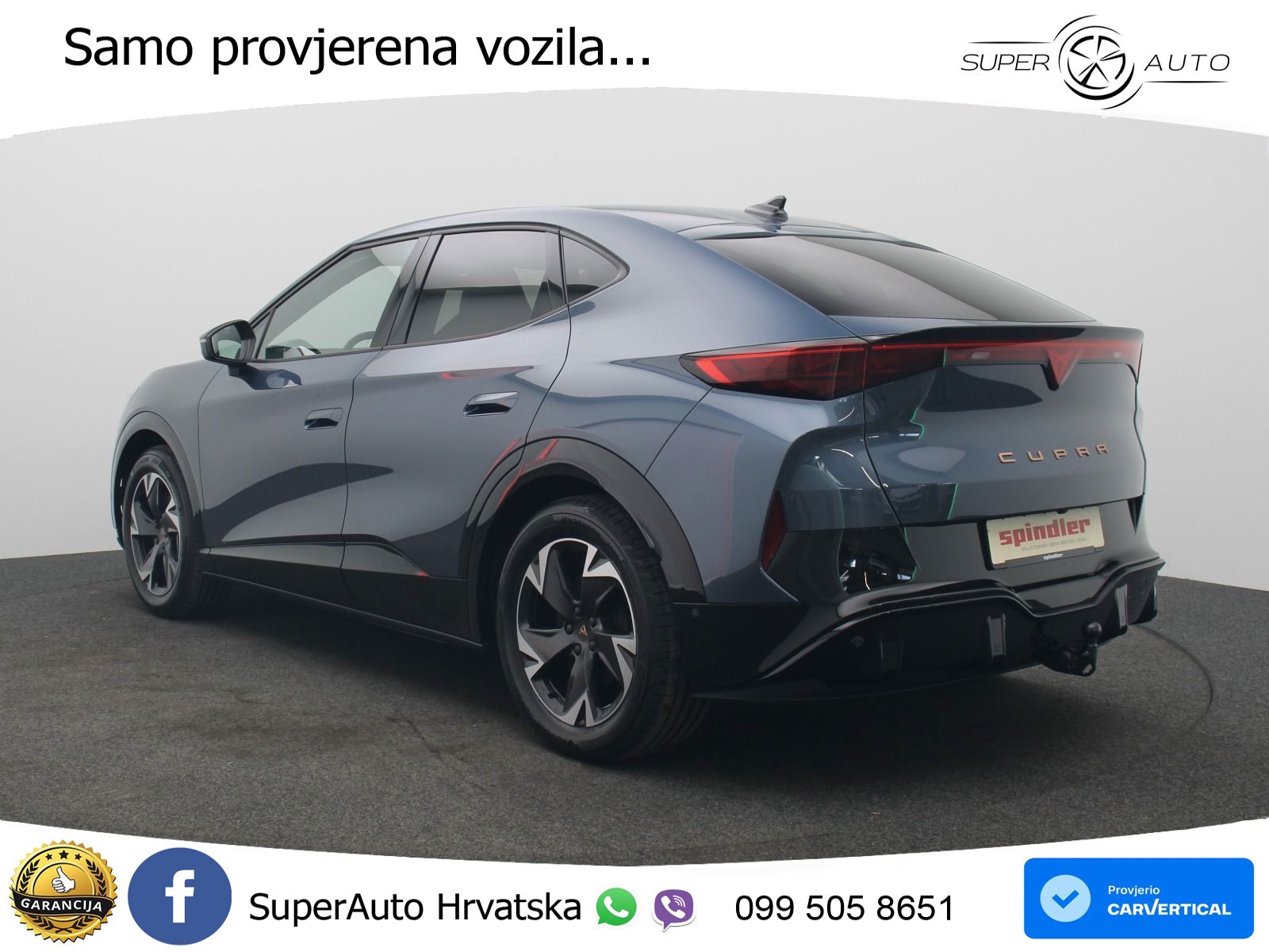 Cupra Tavascan 82 kWh (286 KS) LED+GR SJED+ACC