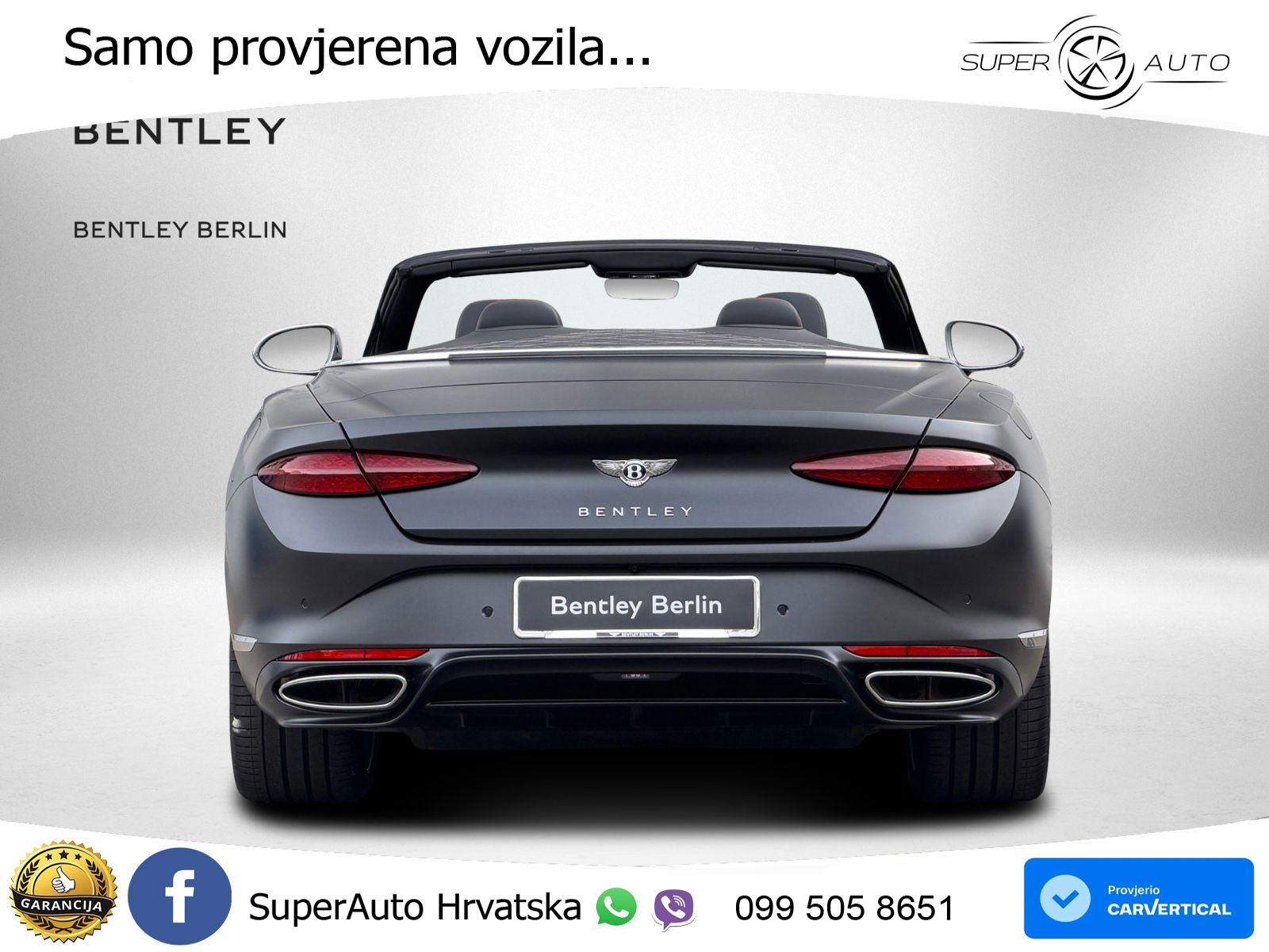 Bentley Continental GTC IV 4.0 V8 TFSi (782 KS) AWD DCT LED+GR SJED+ACC