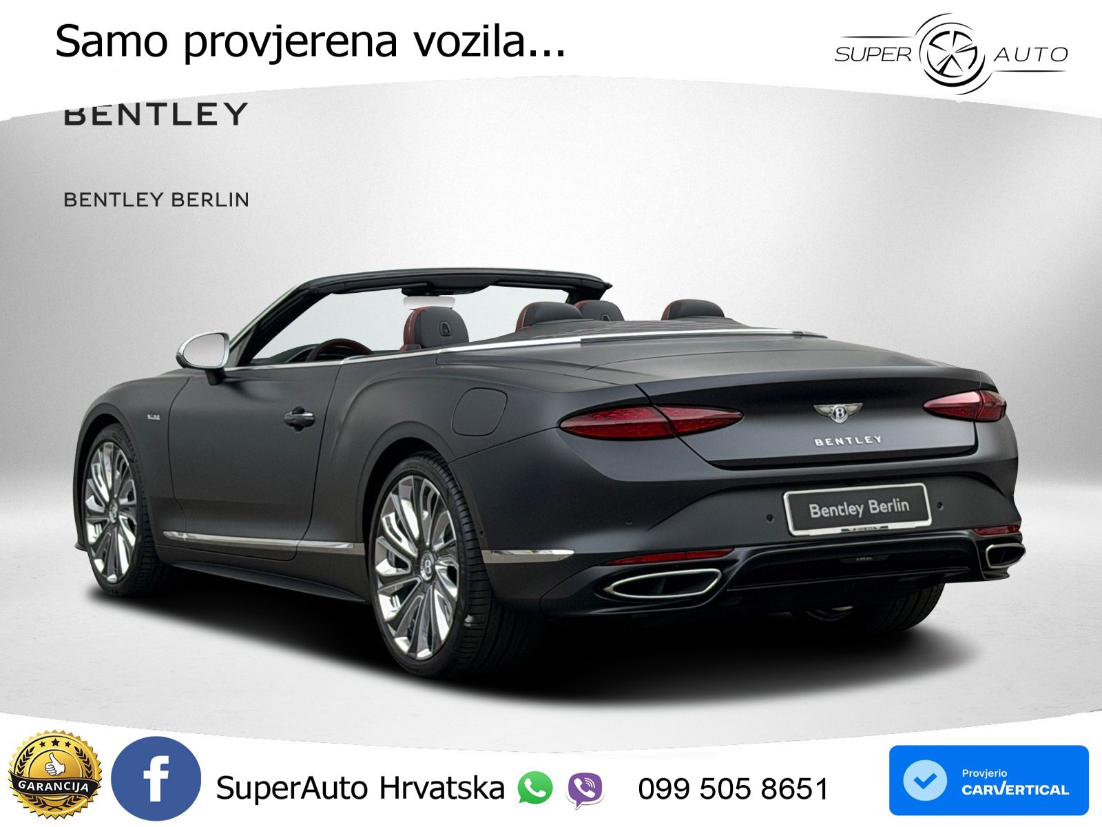 Bentley Continental GTC IV 4.0 V8 TFSi (782 KS) AWD DCT LED+GR SJED+ACC
