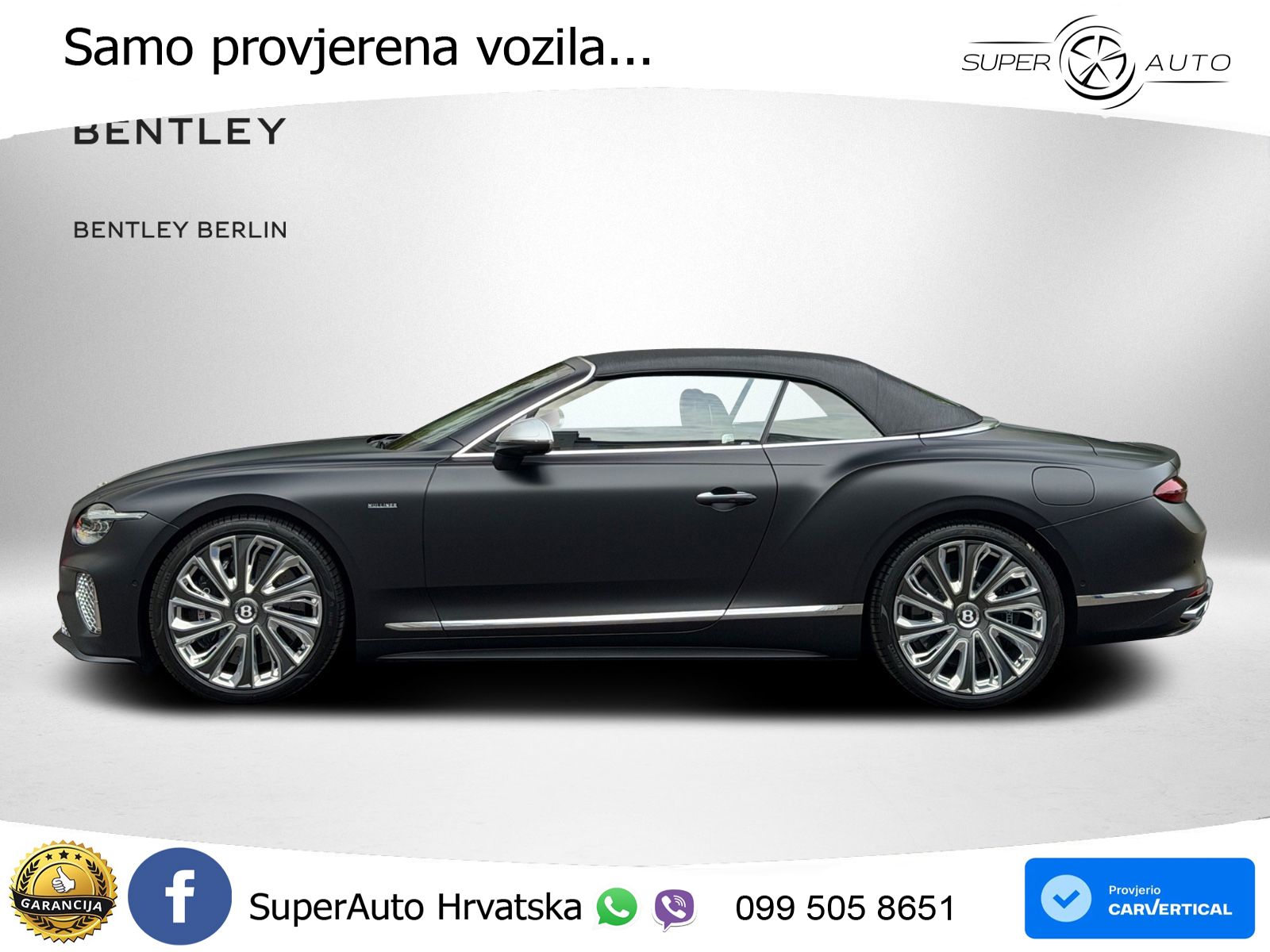 Bentley Continental GTC IV 4.0 V8 TFSi (782 KS) AWD DCT LED+GR SJED+ACC