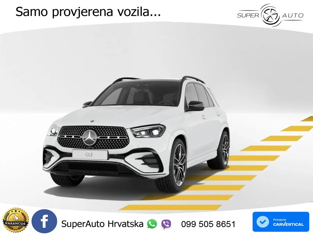 Mercedes GLE 450d (367 KS) EQ Boost 4MATIC 9G-TRONIC AMG ACC+HEAD+4xGR SJED+360+PANO