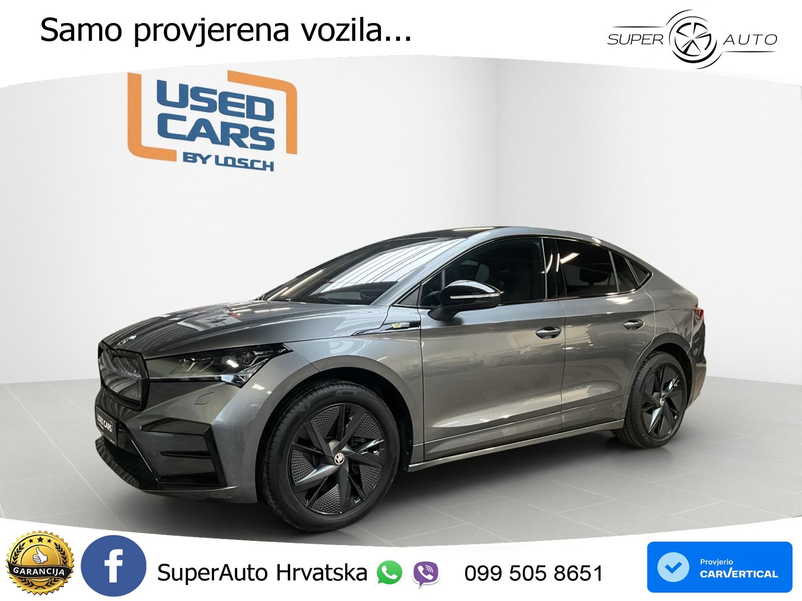 Škoda Enyaq Coupe iV RS 82 kWh (299 KS) AWD SportLine