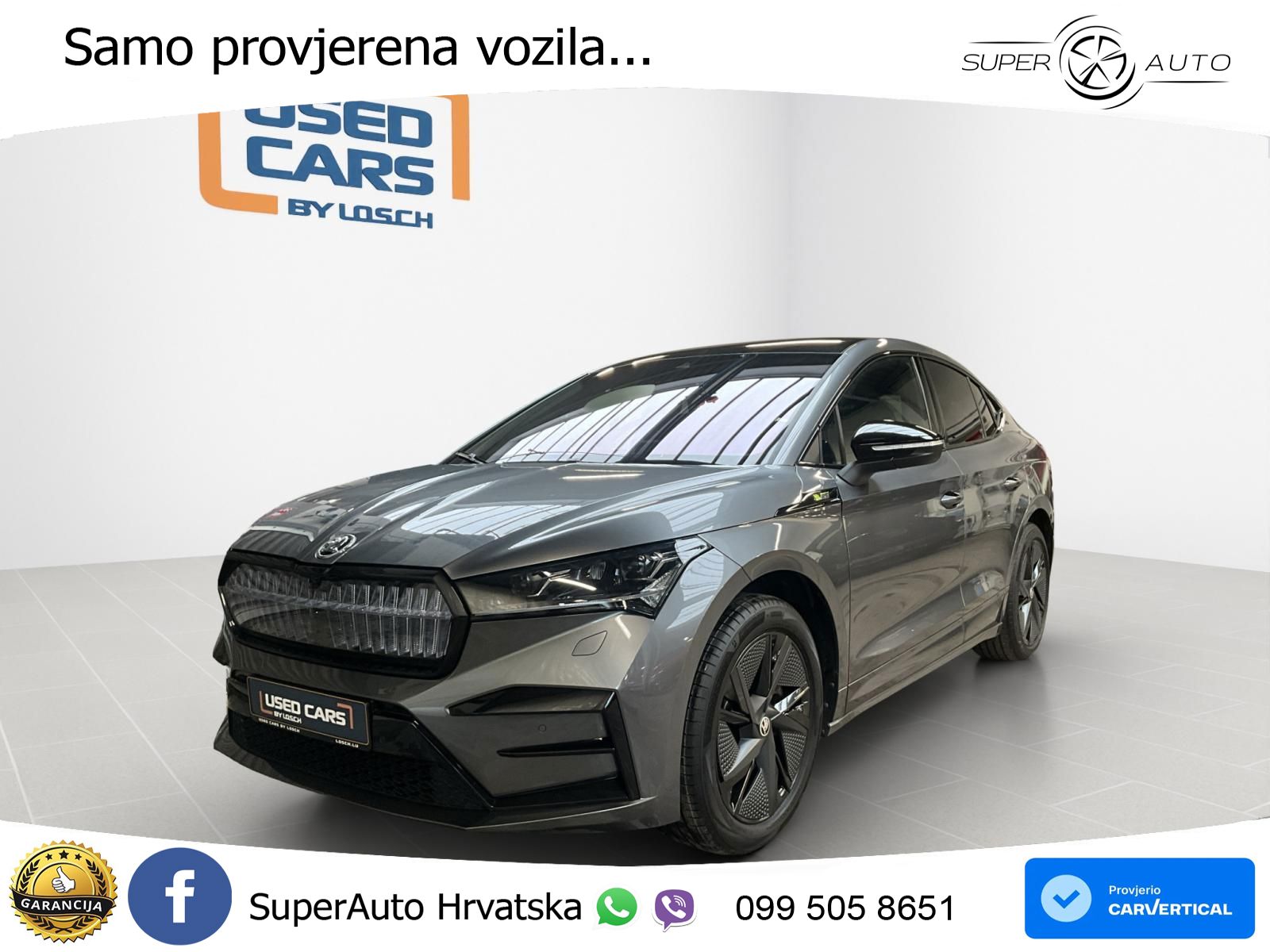 Škoda Enyaq Coupe iV RS 82 kWh (299 KS) AWD SportLine