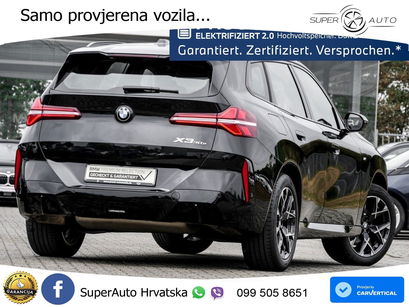 BMW X3 30e xDrive Steptronic M Sport LED+GR SJED+ACC