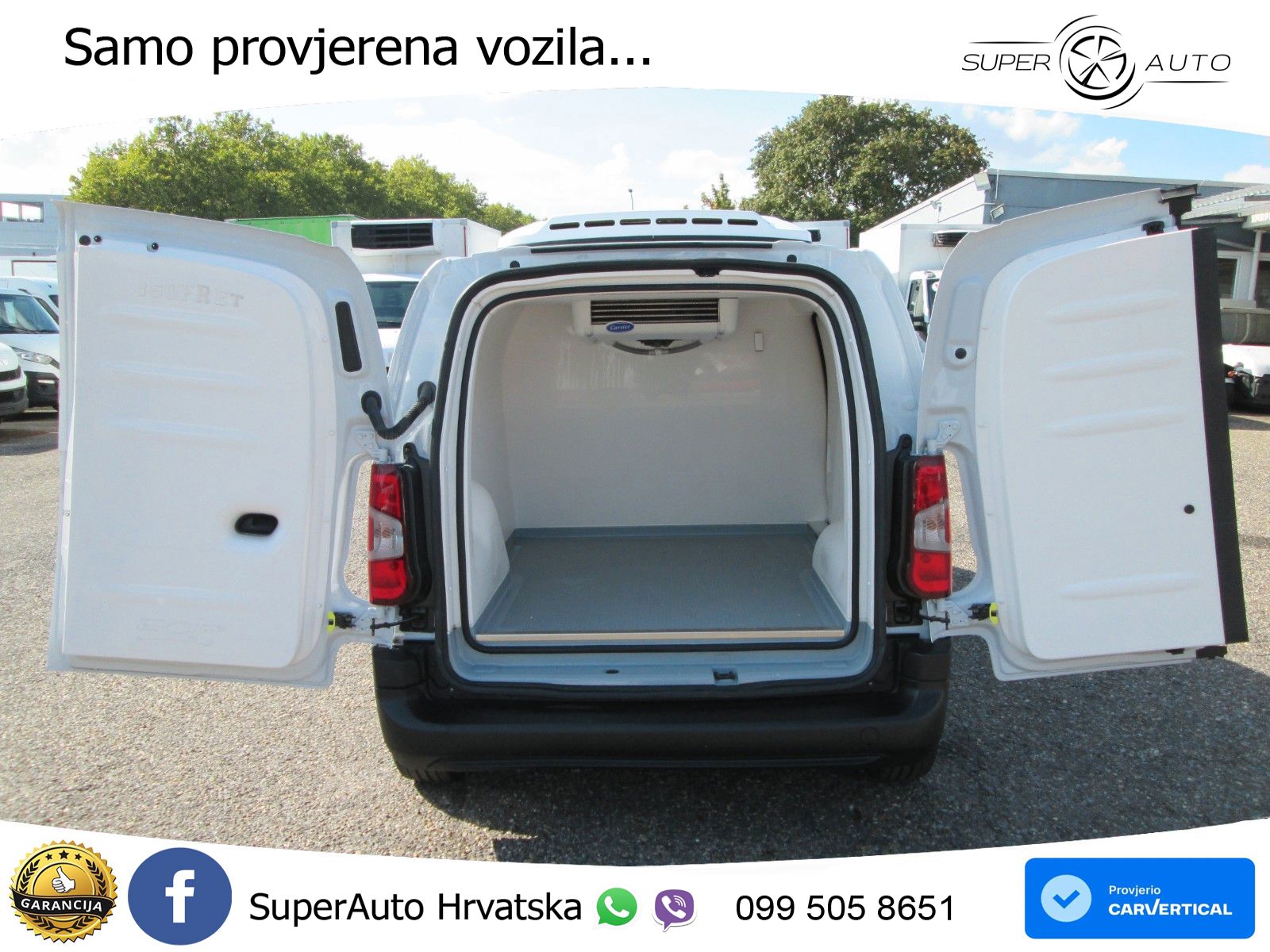 Peugeot Partner *Carrier Tiefkühler*Klima*Euro6*
