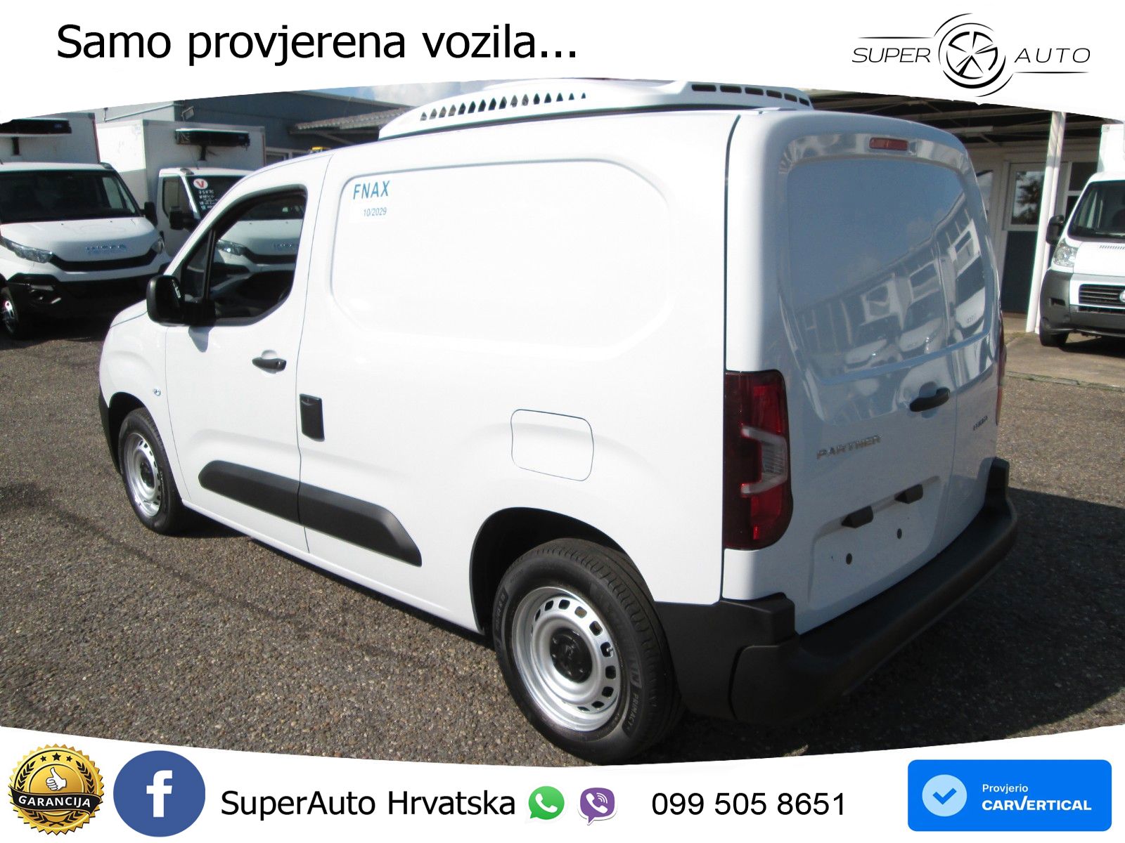 Peugeot Partner *Carrier Tiefkühler*Klima*Euro6*