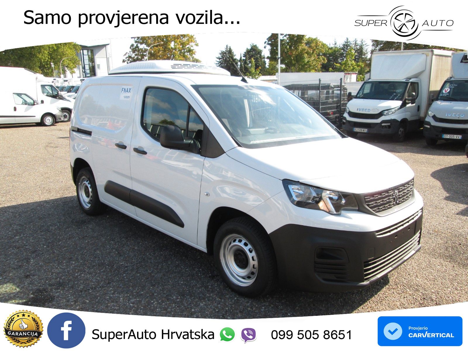 Peugeot Partner *Carrier Tiefkühler*Klima*Euro6*