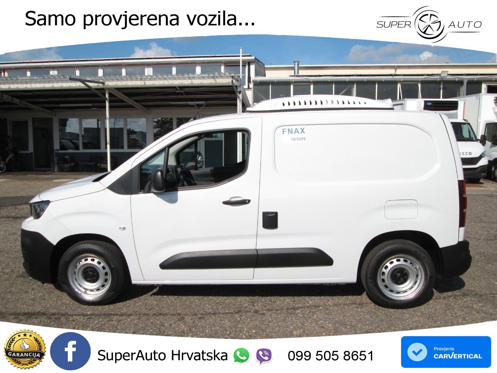 Peugeot Partner *Carrier Tiefkühler*Klima*Euro6*