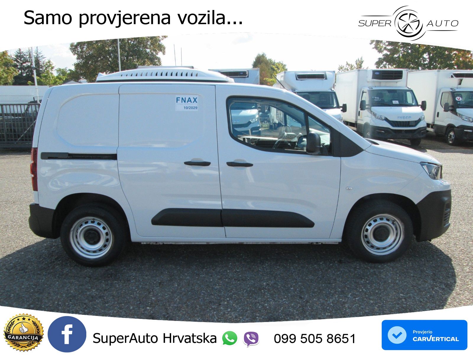 Peugeot Partner *Carrier Tiefkühler*Klima*Euro6*