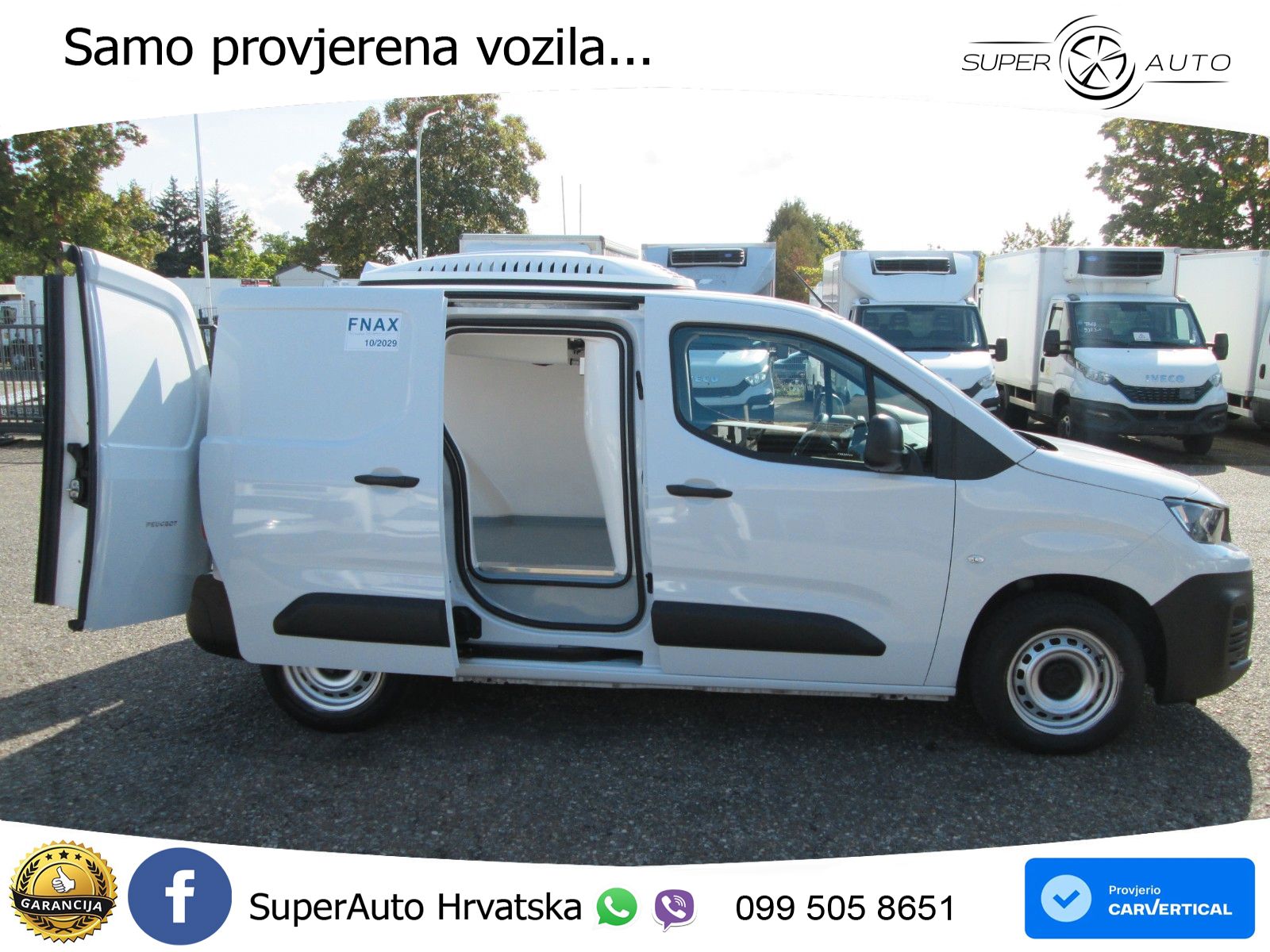 Peugeot Partner *Carrier Tiefkühler*Klima*Euro6*