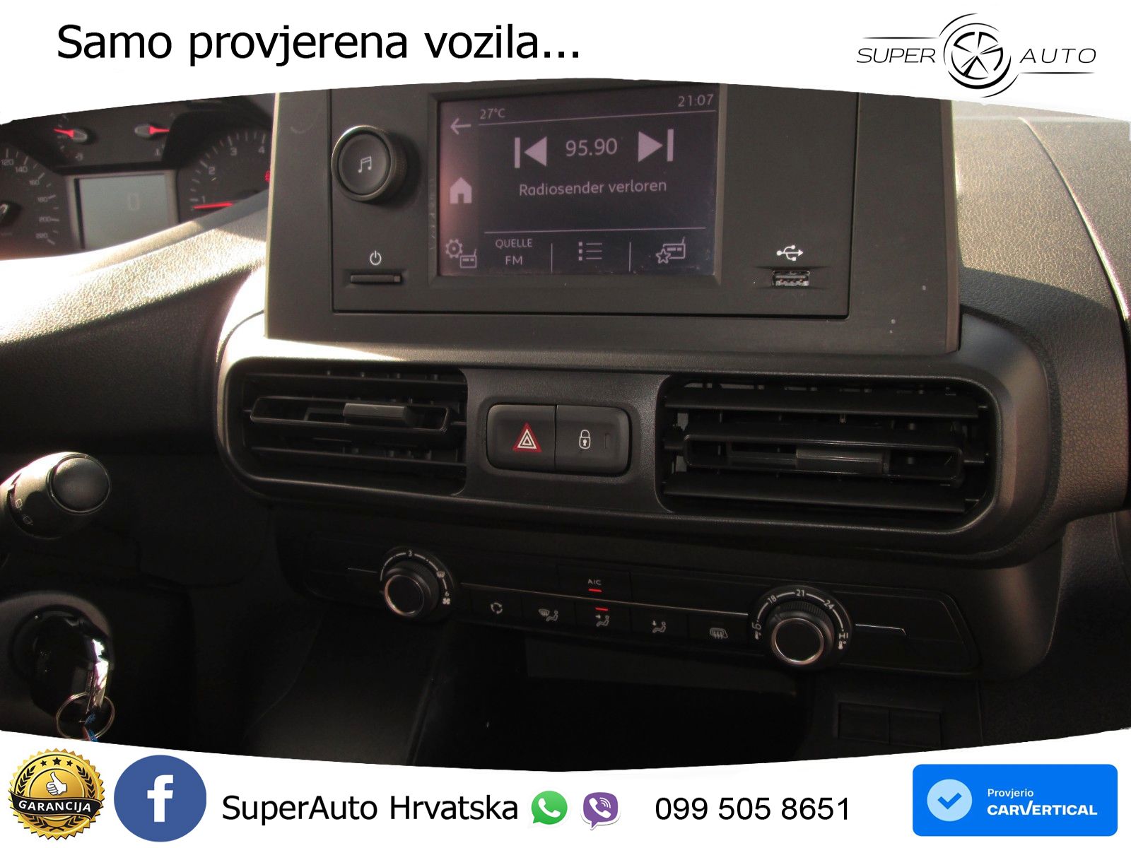 Peugeot Partner *Carrier Tiefkühler*Klima*Euro6*