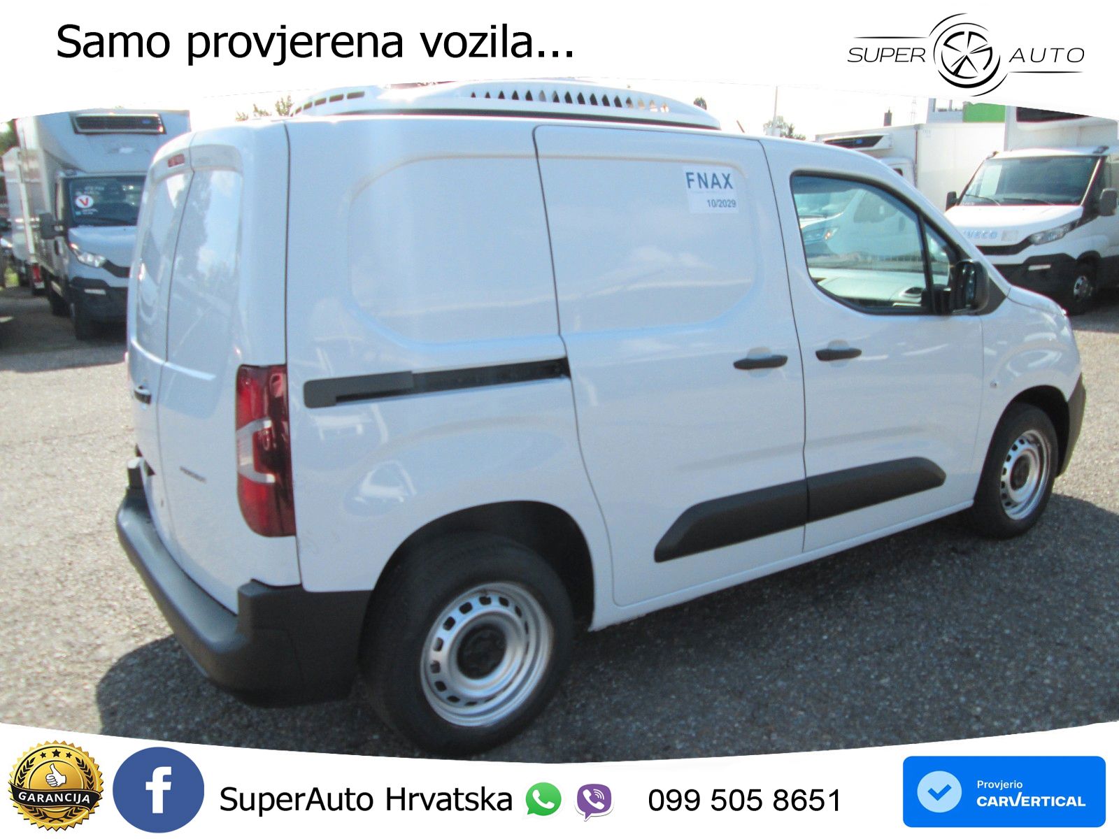 Peugeot Partner *Carrier Tiefkühler*Klima*Euro6*