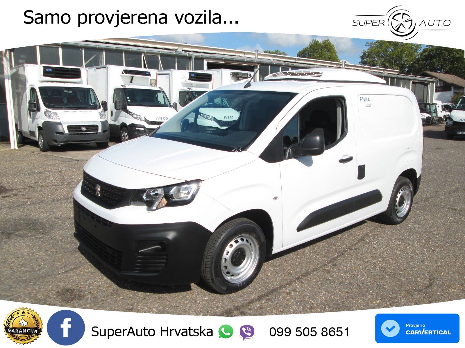 Peugeot Partner *Carrier Tiefkühler*Klima*Euro6*