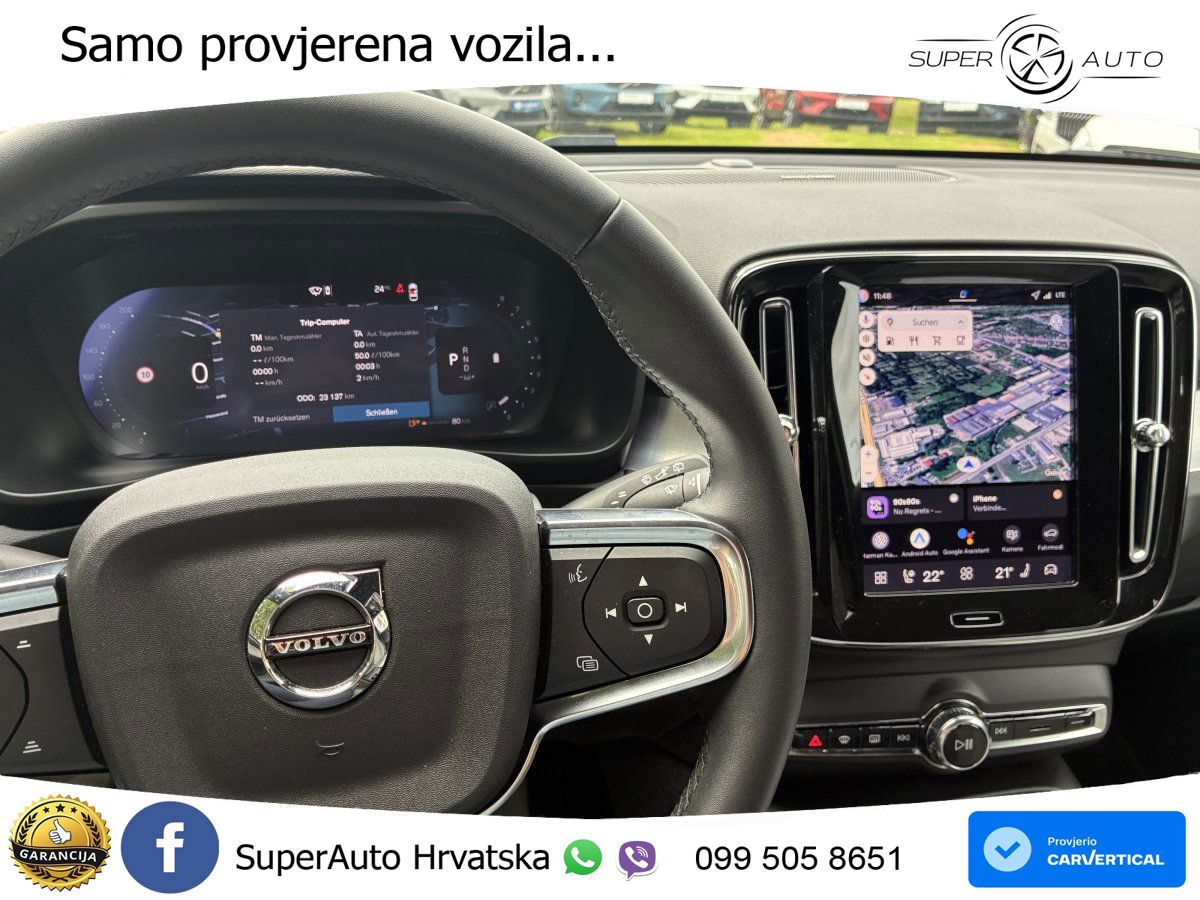 Volvo XC40 2.0 B3 163 KS Automatic LED+GR SJED+ACC