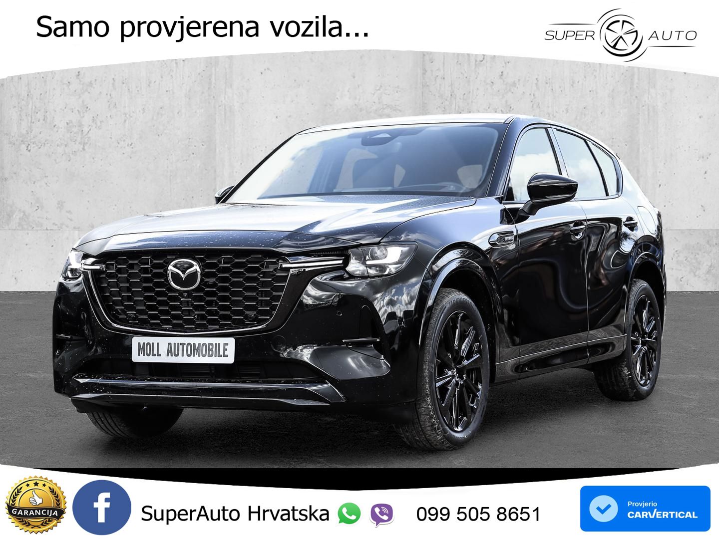 Mazda CX-60 3.3 e-Skyactiv D (254 KS) AWD Automatic LED+GR SJED+ACC
