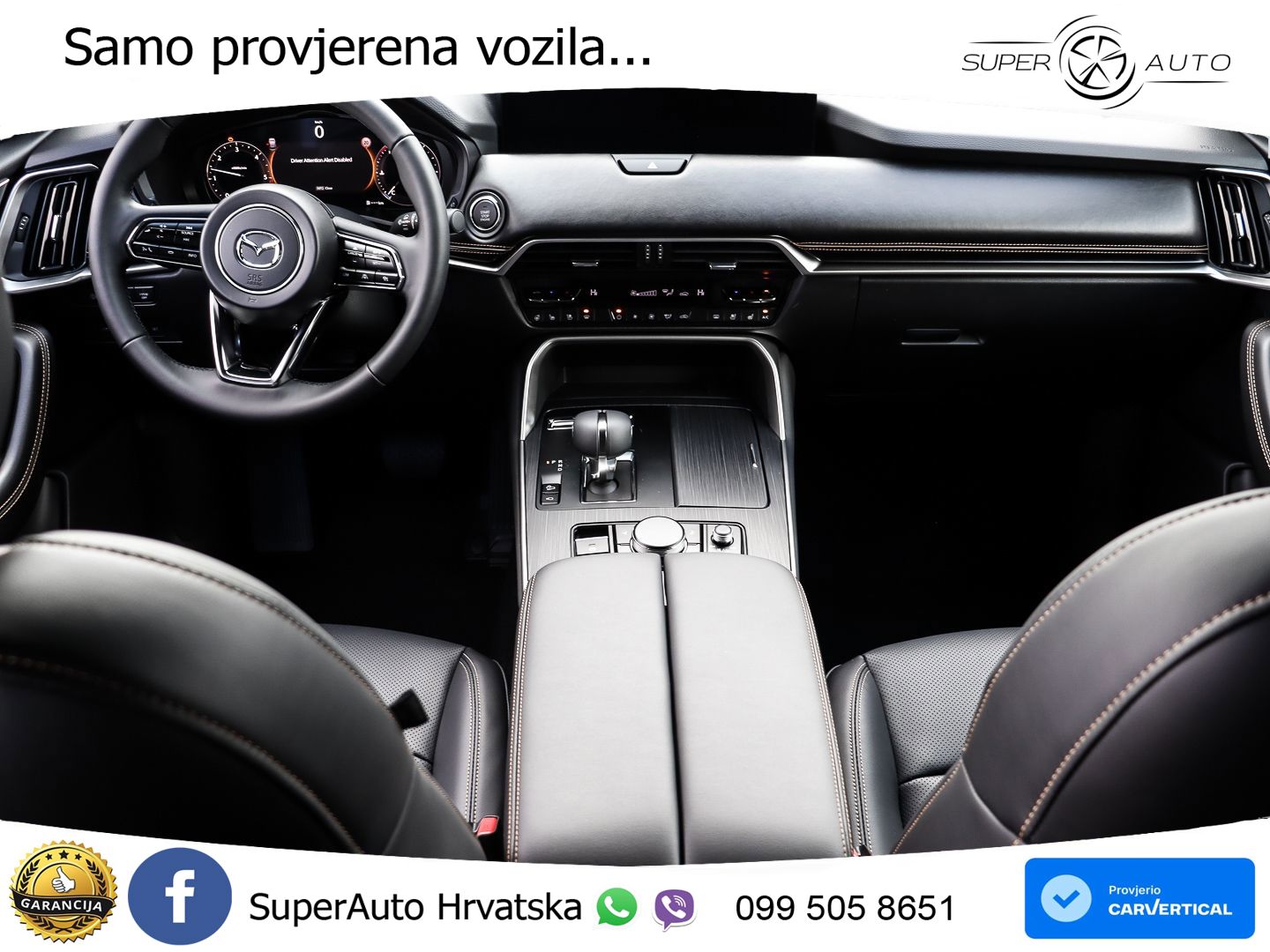 Mazda CX-60 3.3 e-Skyactiv D (254 KS) AWD Automatic LED+GR SJED+ACC