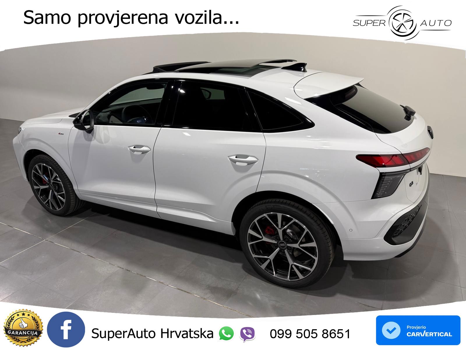 Audi Q3 Sportback 2.0 TDI (150 KS) S tronic LED+GR SJED+ACC