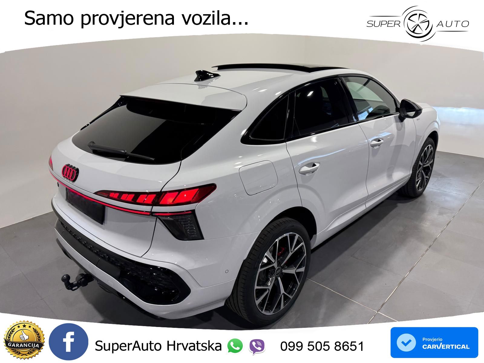 Audi Q3 Sportback 2.0 TDI (150 KS) S tronic LED+GR SJED+ACC