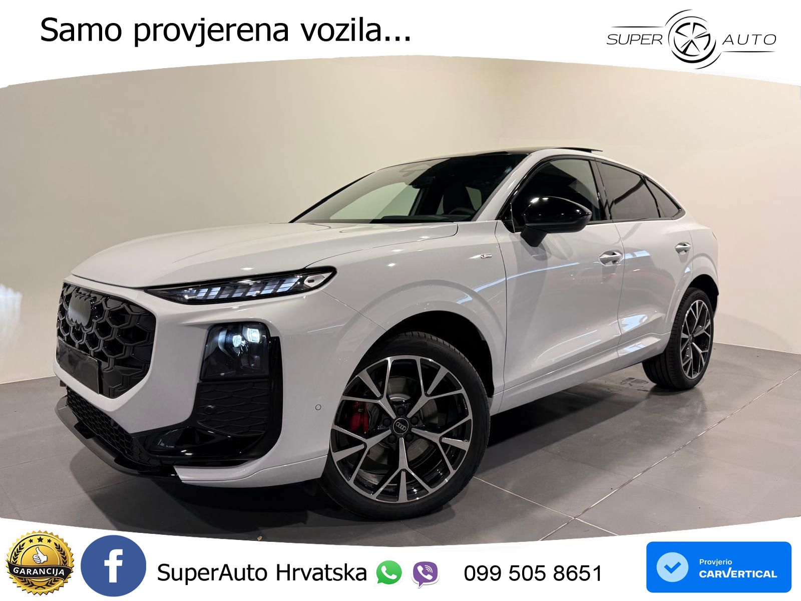 Audi Q3 Sportback 2.0 TDI (150 KS) S tronic LED+GR SJED+ACC