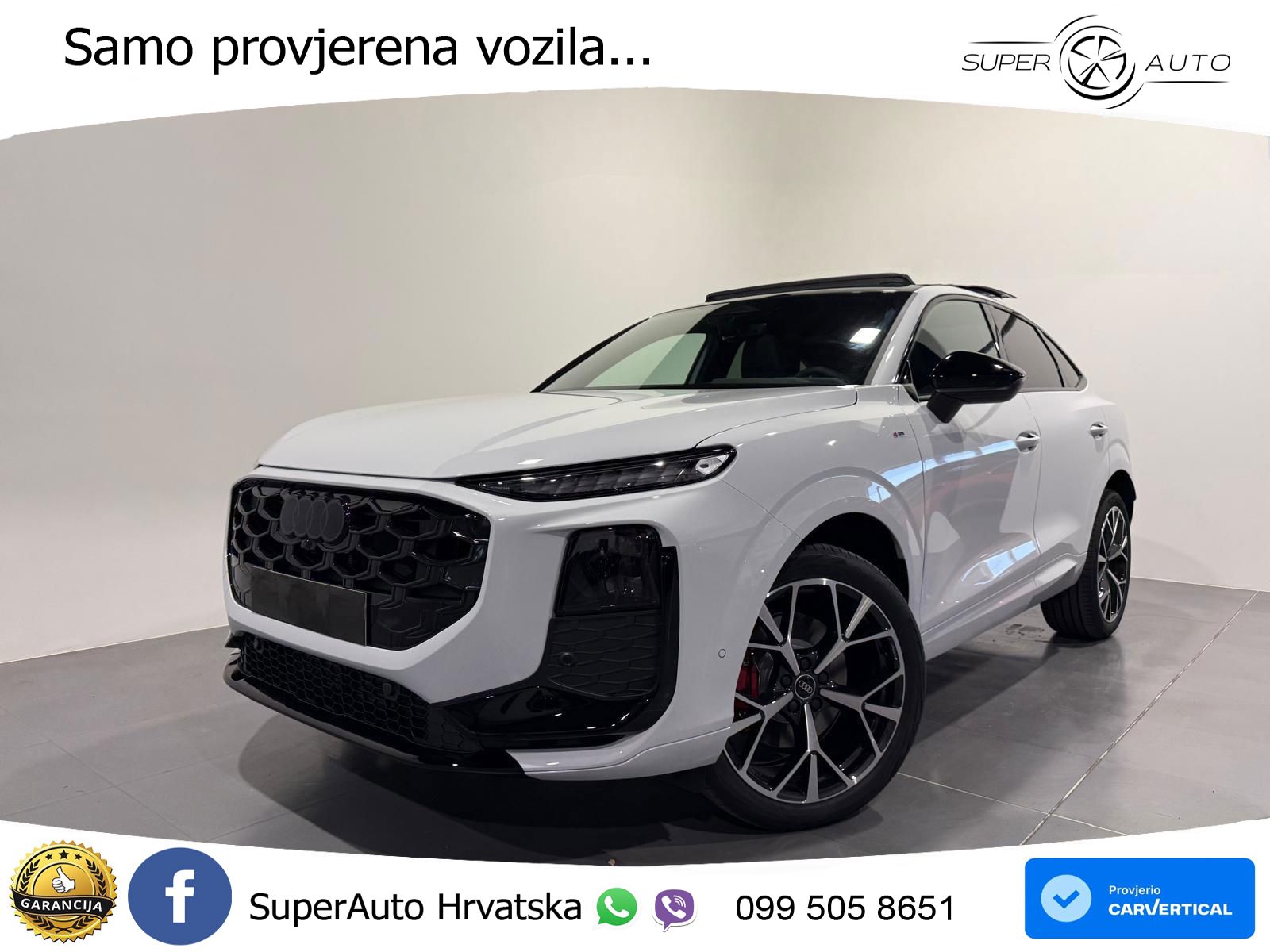 Audi Q3 Sportback 2.0 TDI (150 KS) S tronic LED+GR SJED+ACC