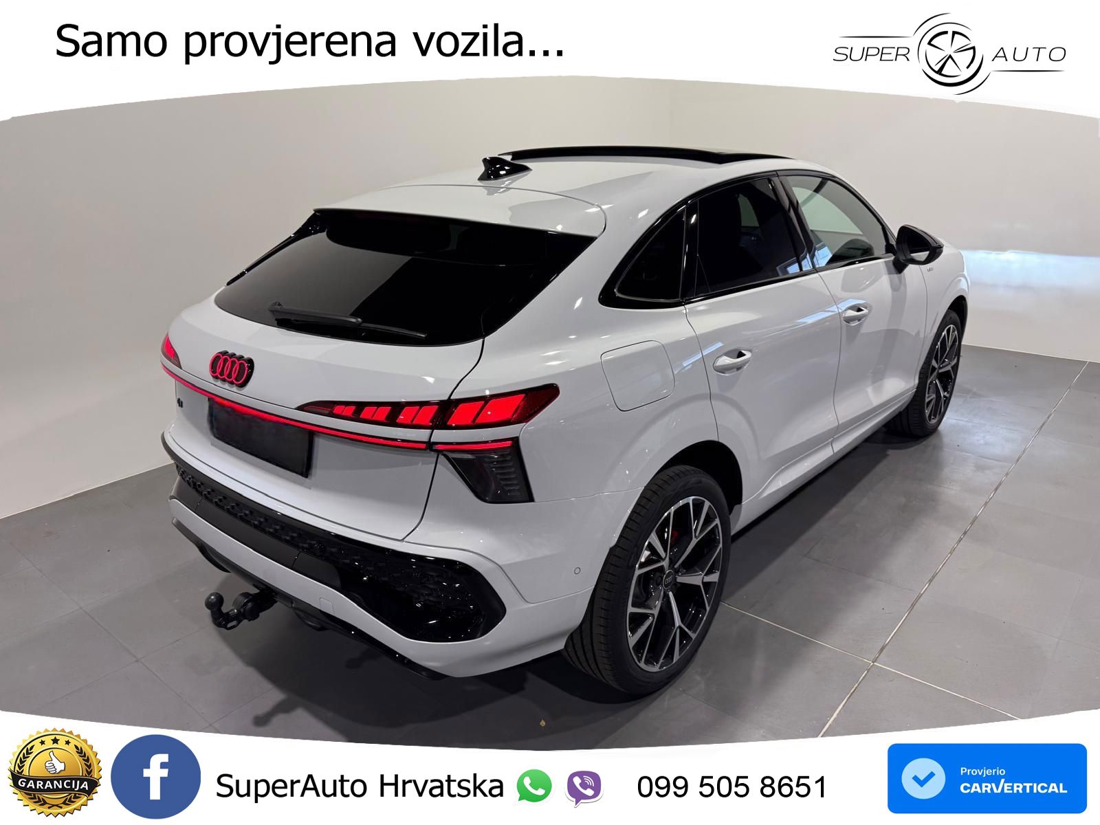 Audi Q3 Sportback 2.0 TDI (150 KS) S tronic LED+GR SJED+ACC