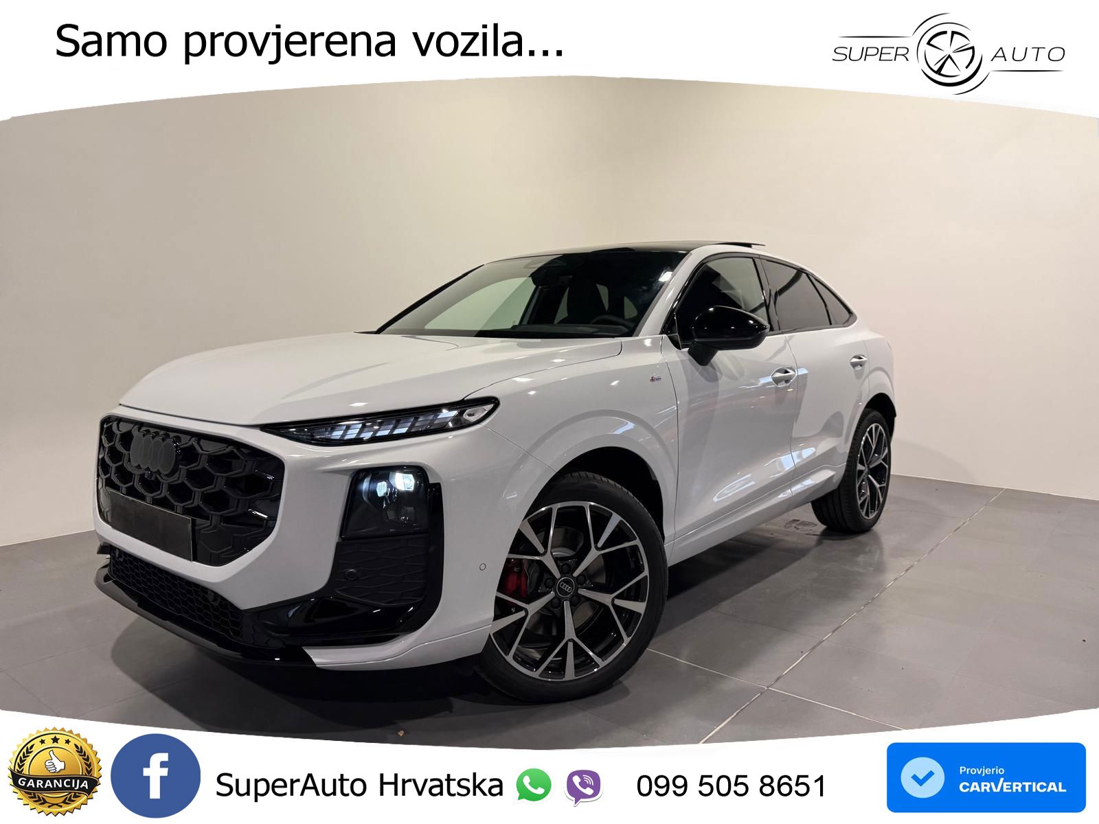 Audi Q3 Sportback 2.0 TDI (150 KS) S tronic LED+GR SJED+ACC