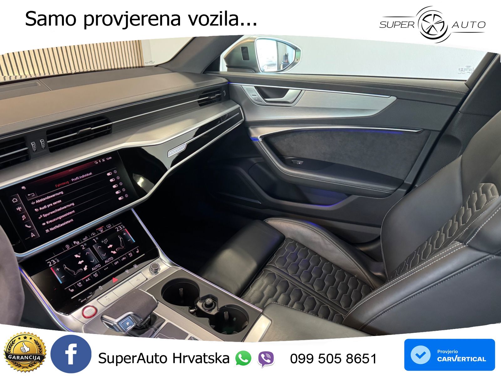 Audi RS6 Avant 4.0 TFSI V8 (600 KS) quattro Tiptronic MATRIX+GR SJED+KAM