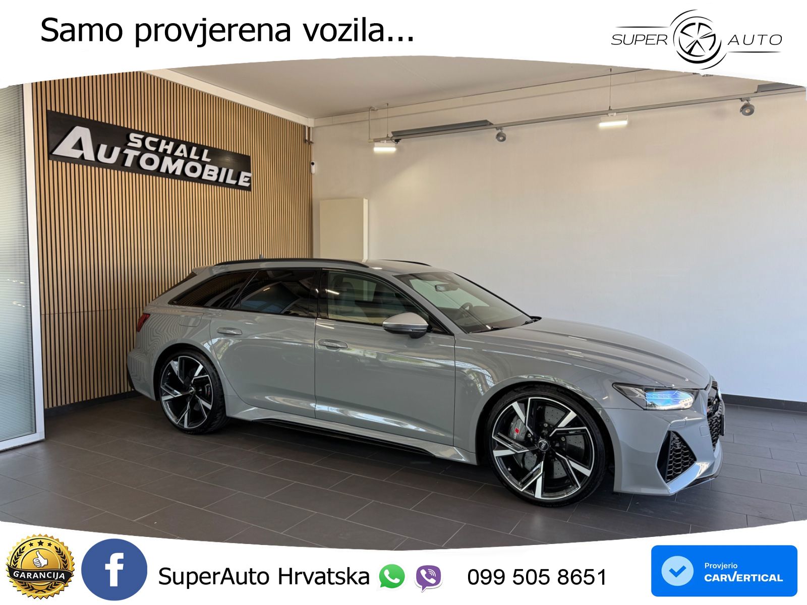 Audi RS6 Avant 4.0 TFSI V8 (600 KS) quattro Tiptronic MATRIX+GR SJED+KAM