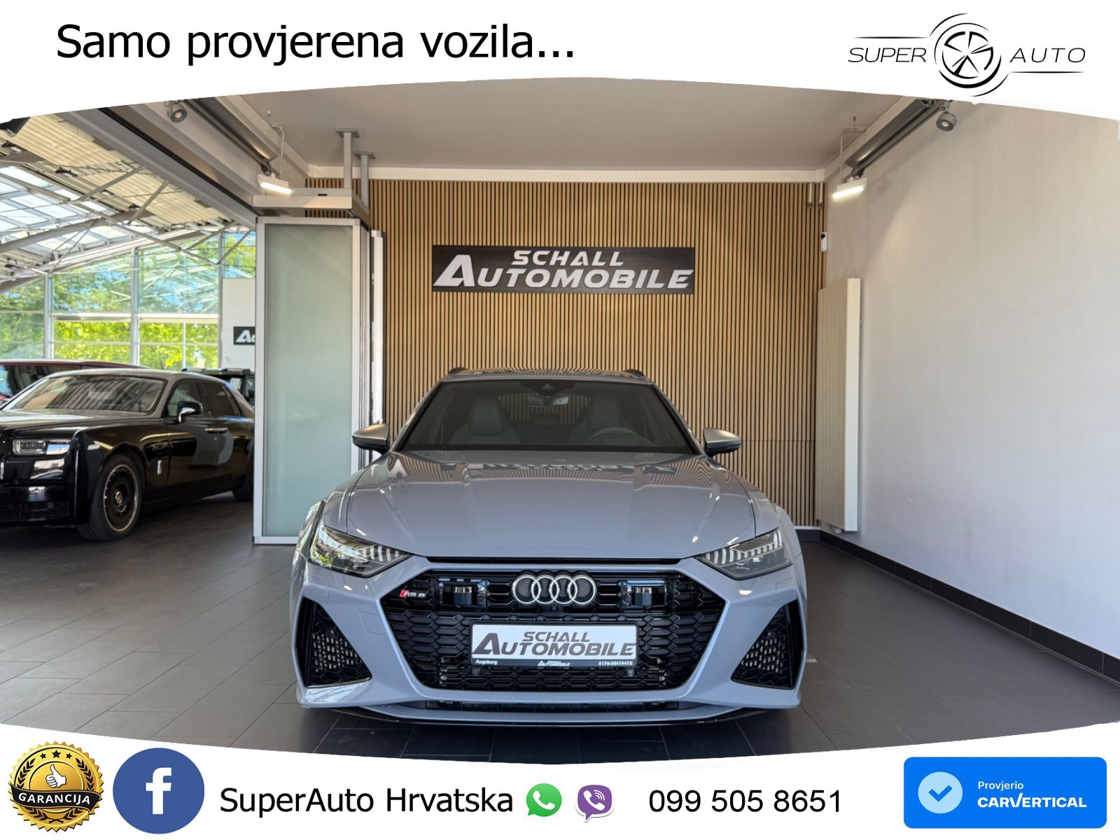 Audi RS6 Avant 4.0 TFSI V8 (600 KS) quattro Tiptronic MATRIX+GR SJED+KAM
