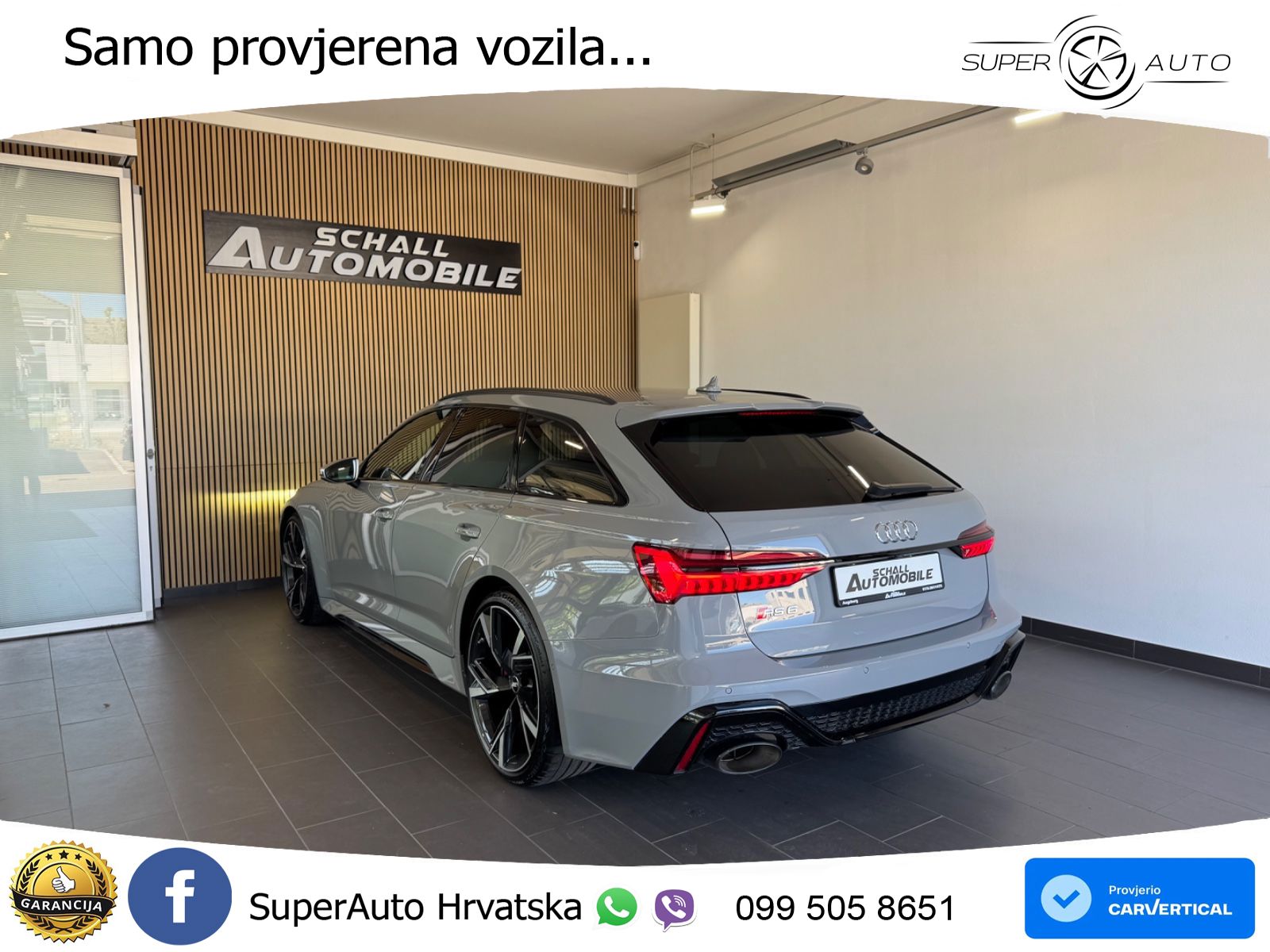 Audi RS6 Avant 4.0 TFSI V8 (600 KS) quattro Tiptronic MATRIX+GR SJED+KAM