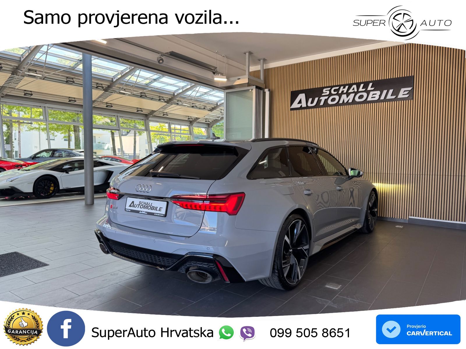 Audi RS6 Avant 4.0 TFSI V8 (600 KS) quattro Tiptronic MATRIX+GR SJED+KAM