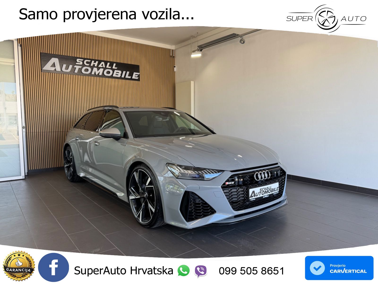 Audi RS6 Avant 4.0 TFSI V8 (600 KS) quattro Tiptronic MATRIX+GR SJED+KAM