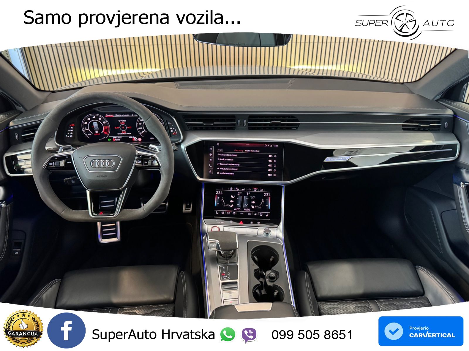 Audi RS6 Avant 4.0 TFSI V8 (600 KS) quattro Tiptronic MATRIX+GR SJED+KAM