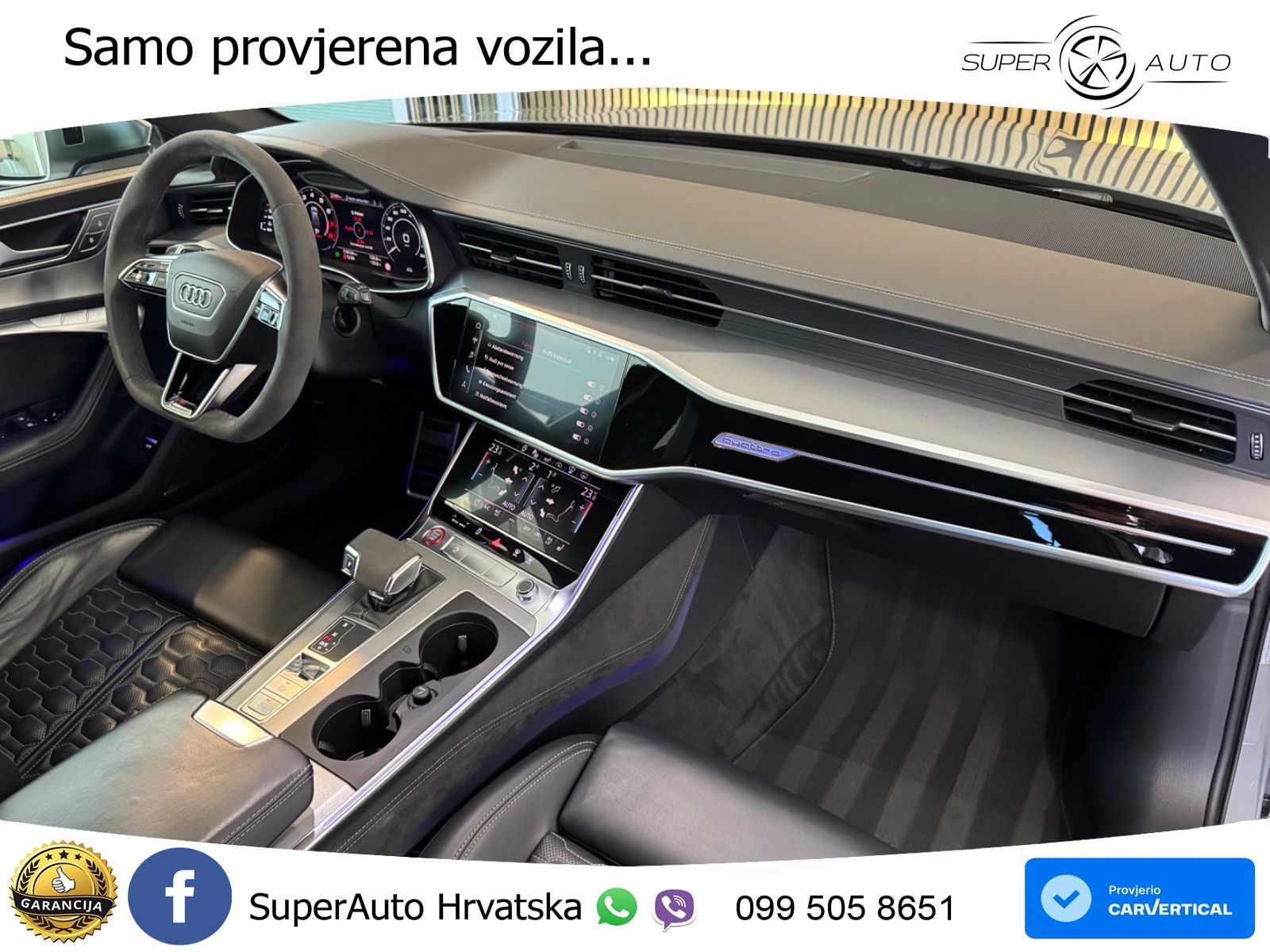 Audi RS6 Avant 4.0 TFSI V8 (600 KS) quattro Tiptronic MATRIX+GR SJED+KAM